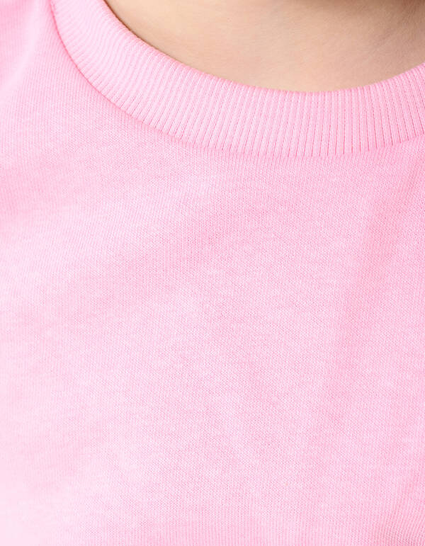 Ruffle Sweat Top Lichtroze SHOEBY GIRLS