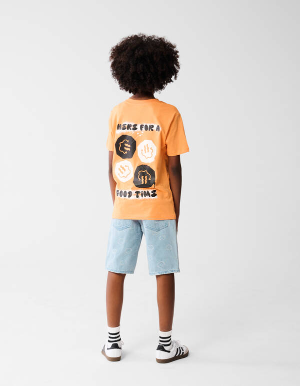 Artwork T-shirt Oranje SHOEBY BOYS