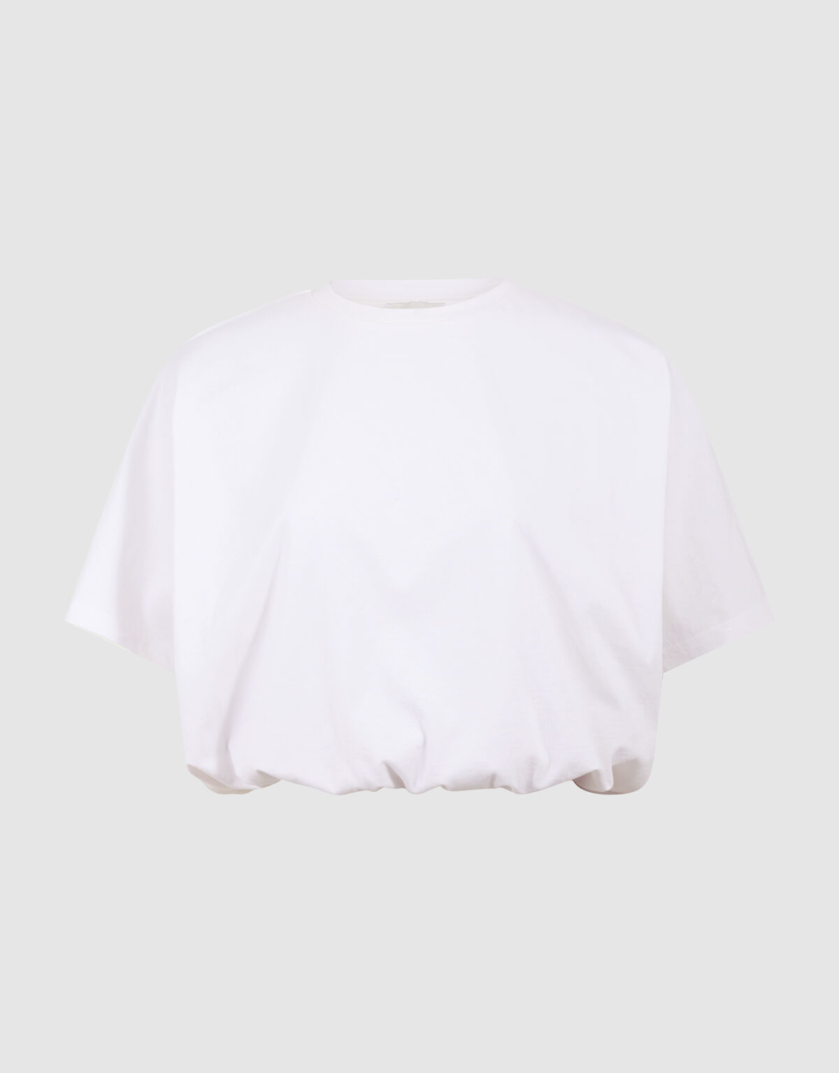 Oversized Balloon T-shirt Wit SHOEBY WOMEN