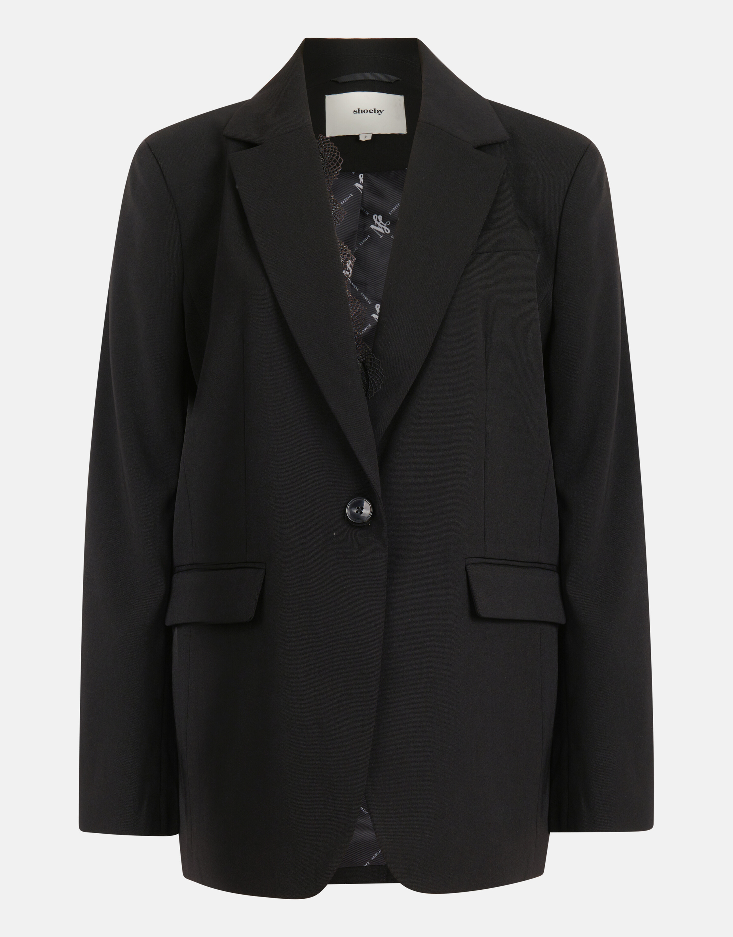 Kanten Blazer Zwart By Mieke SHOEBY WOMEN