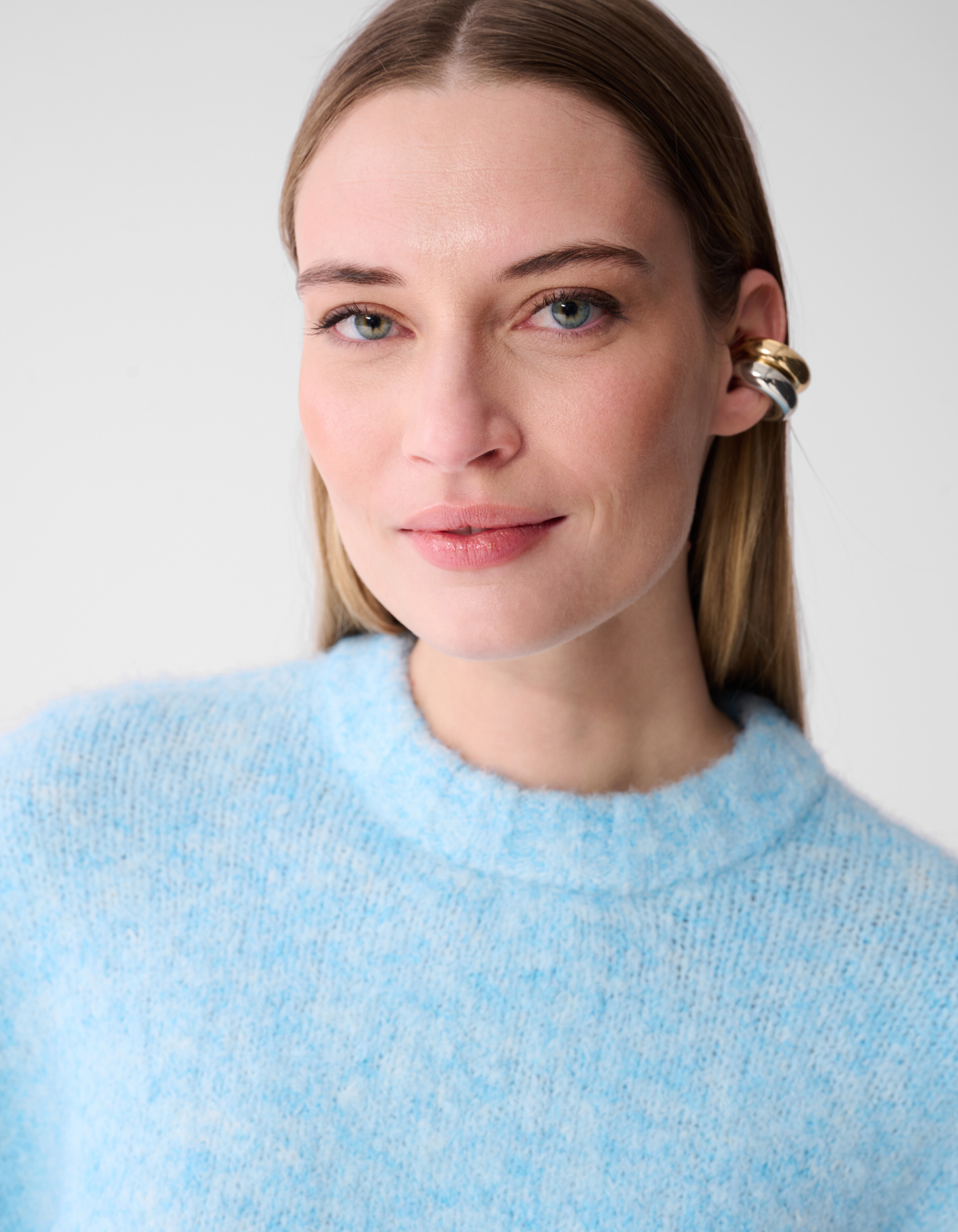 Oversized Trui Lichtblauw SHOEBY WOMEN