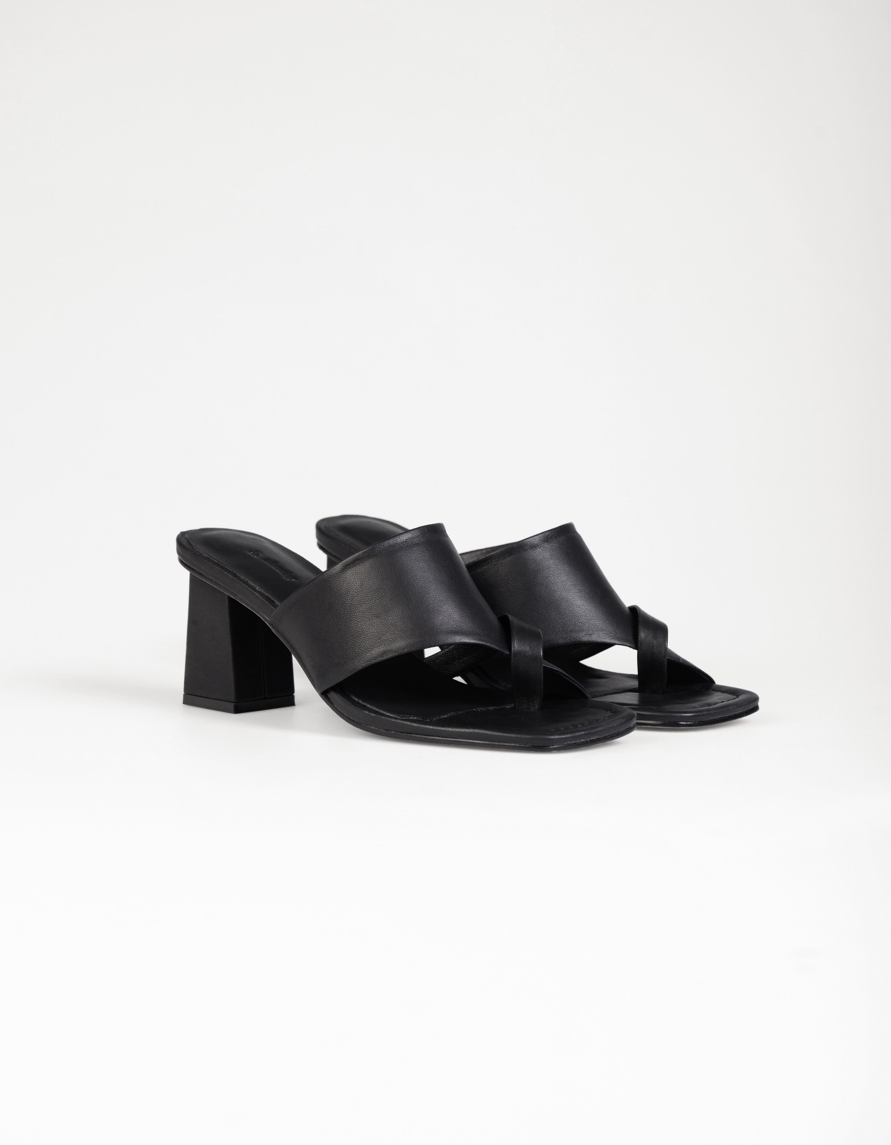 Leren Strap Hakken SCHOENEN SHOEBY