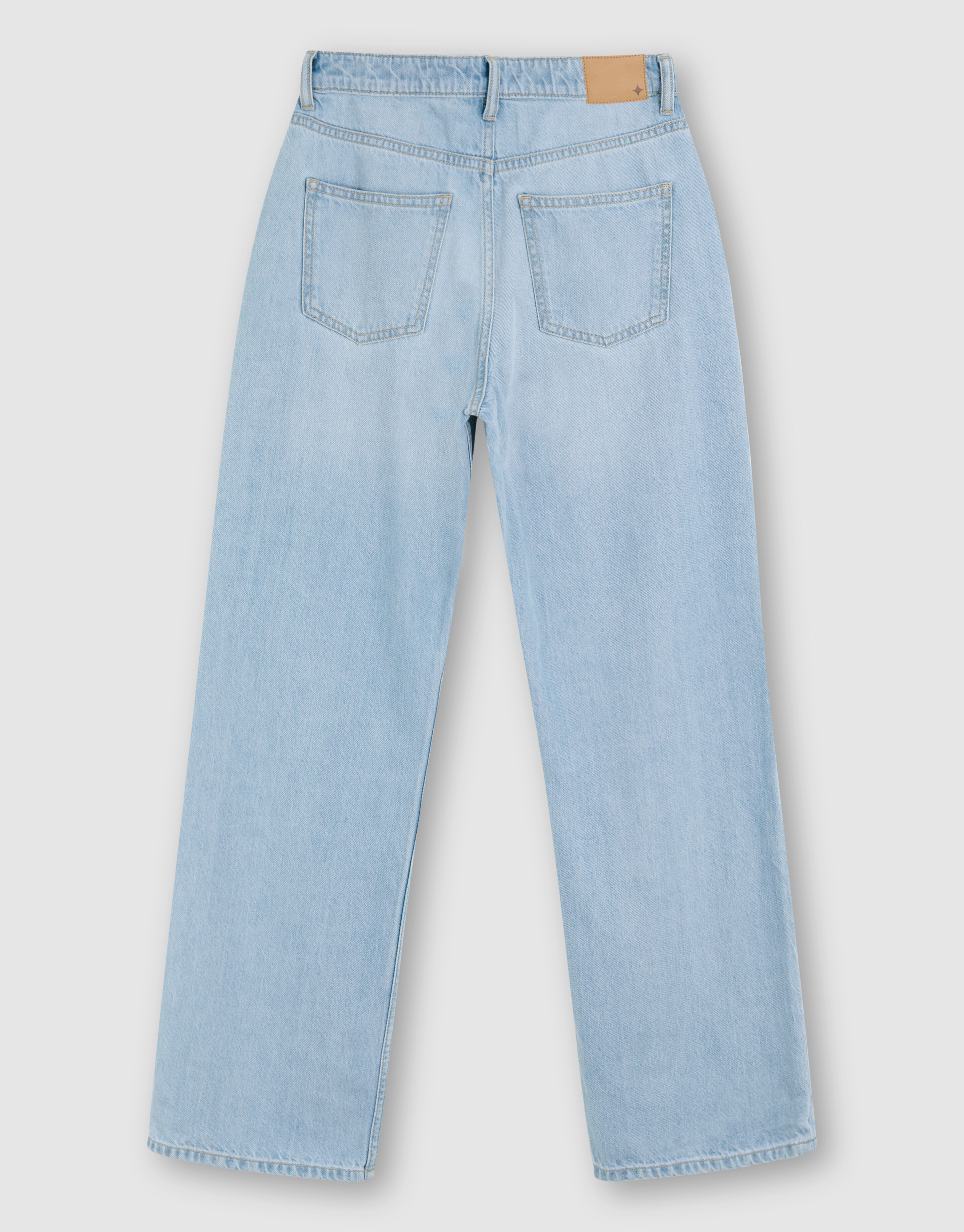 Wide Leg Fit Jeans Extra Lang Bleached SHOEBY WOMEN