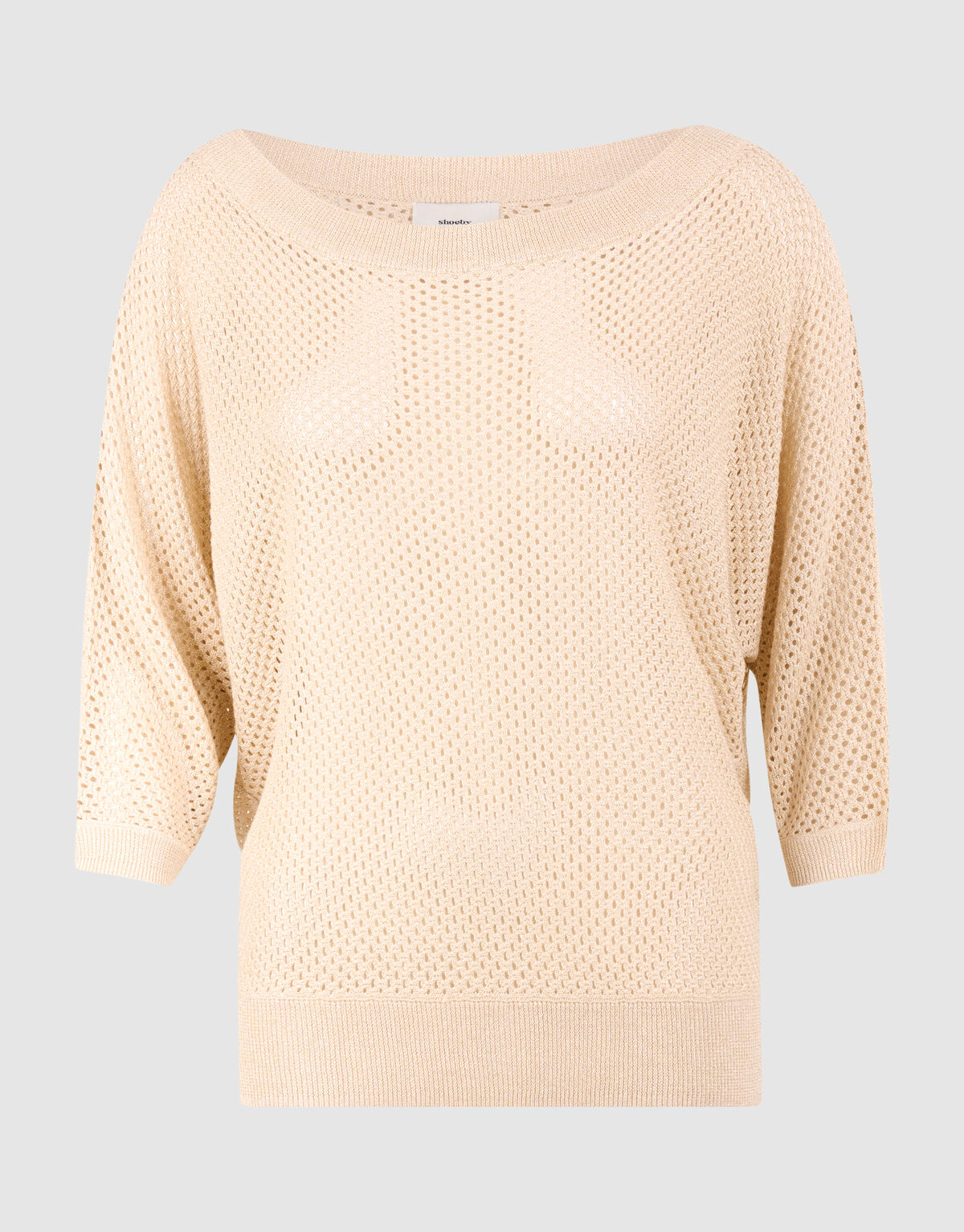 Glitter Ajour Trui Zand SHOEBY WOMEN