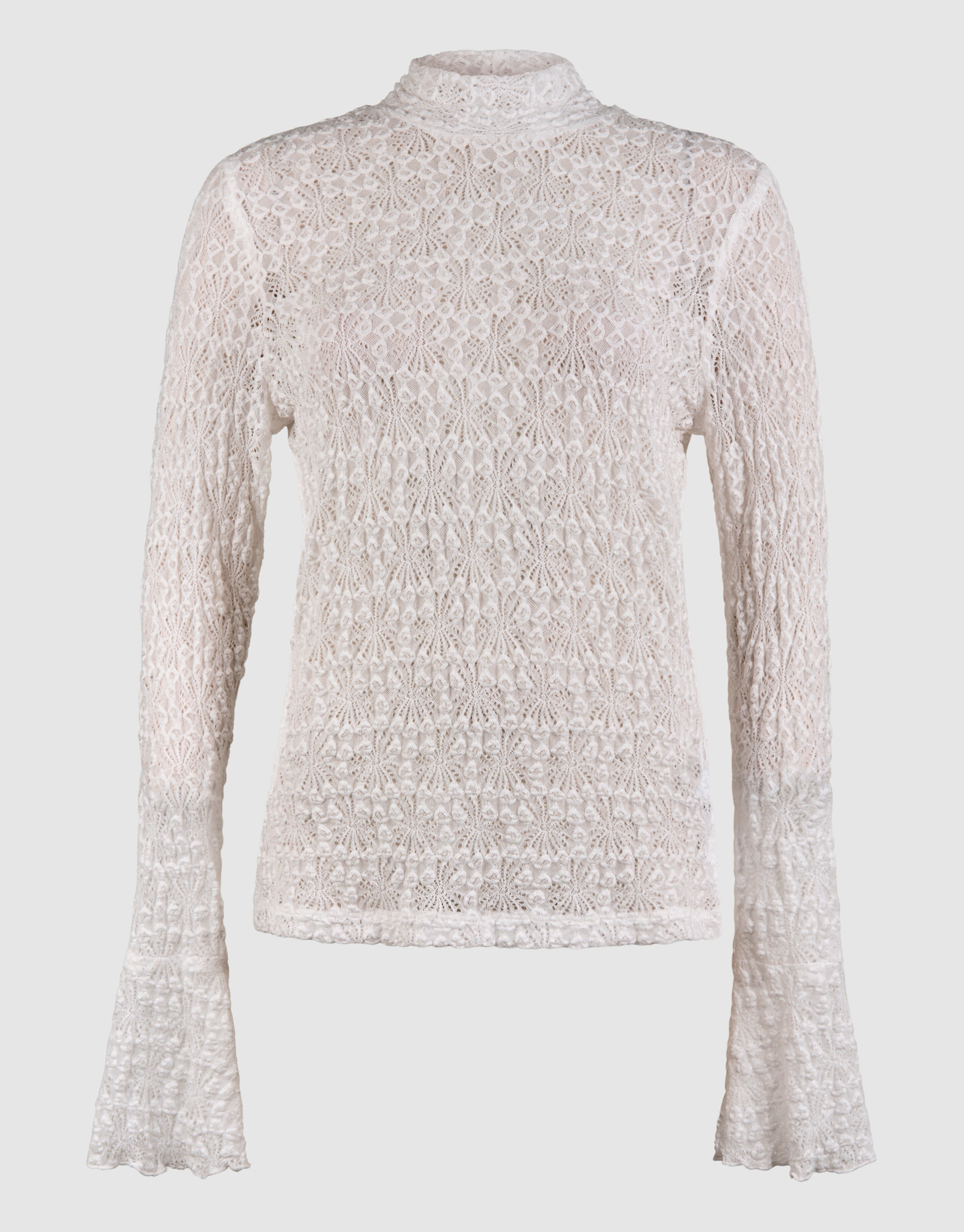 Kanten Top Gebroken Wit By Mieke SHOEBY WOMEN