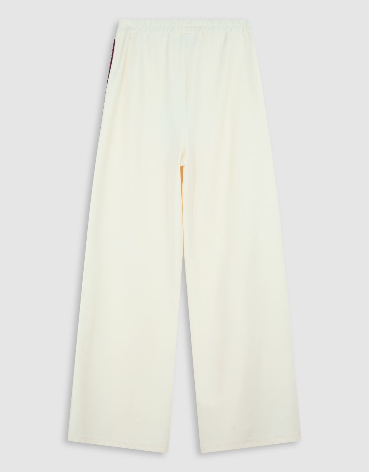 Tape Wide Leg Broek Lichtgeel SHOEBY WOMEN