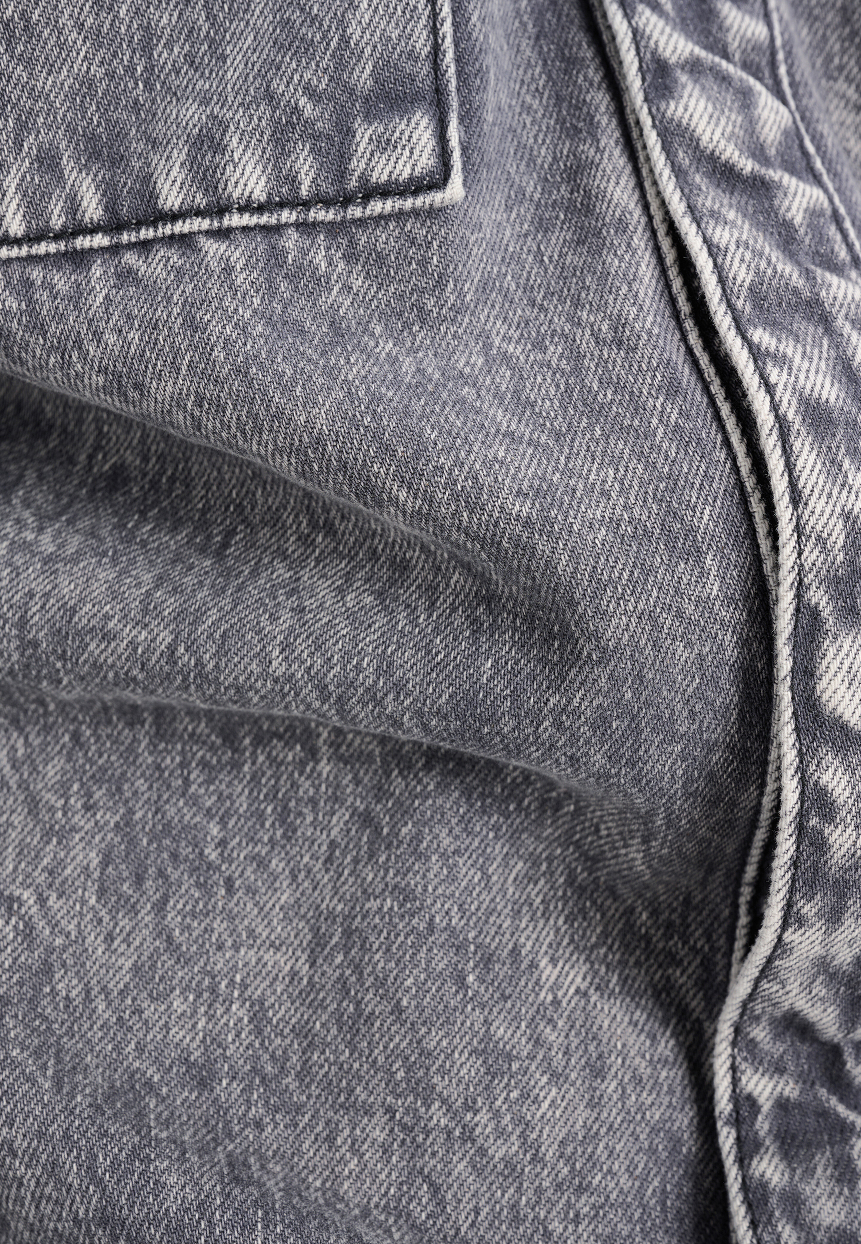 Denim Overhemd Grijs SHOEBY MEN