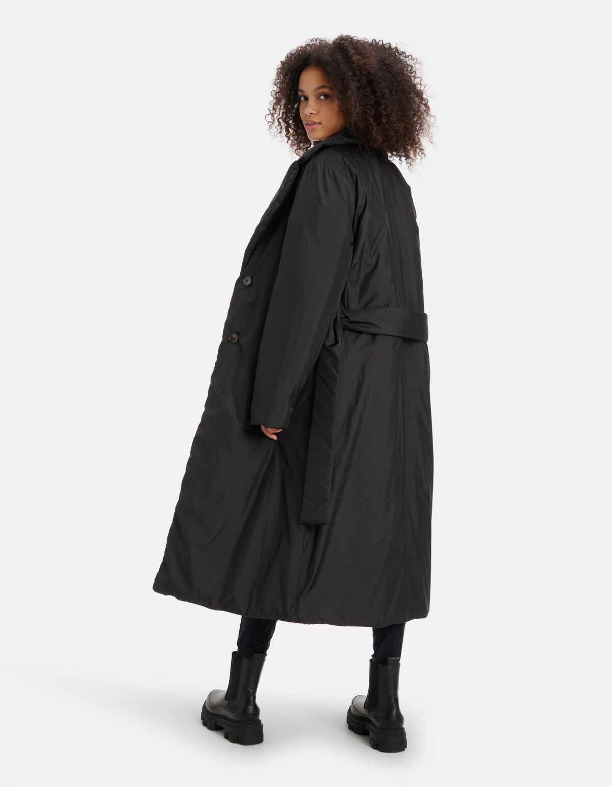 Coat Puffer Jas Zwart SHOEBY WOMEN