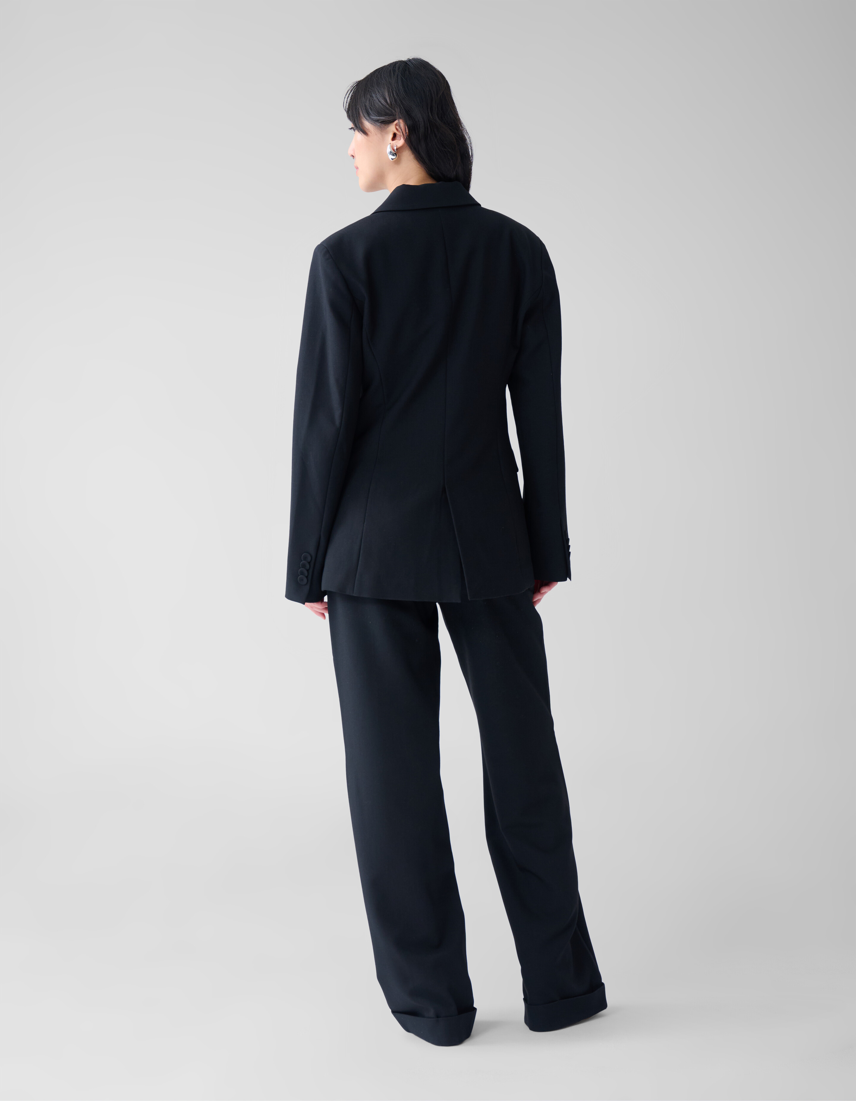 Getailleerde Blazer Zwart By Fred SHOEBY WOMEN