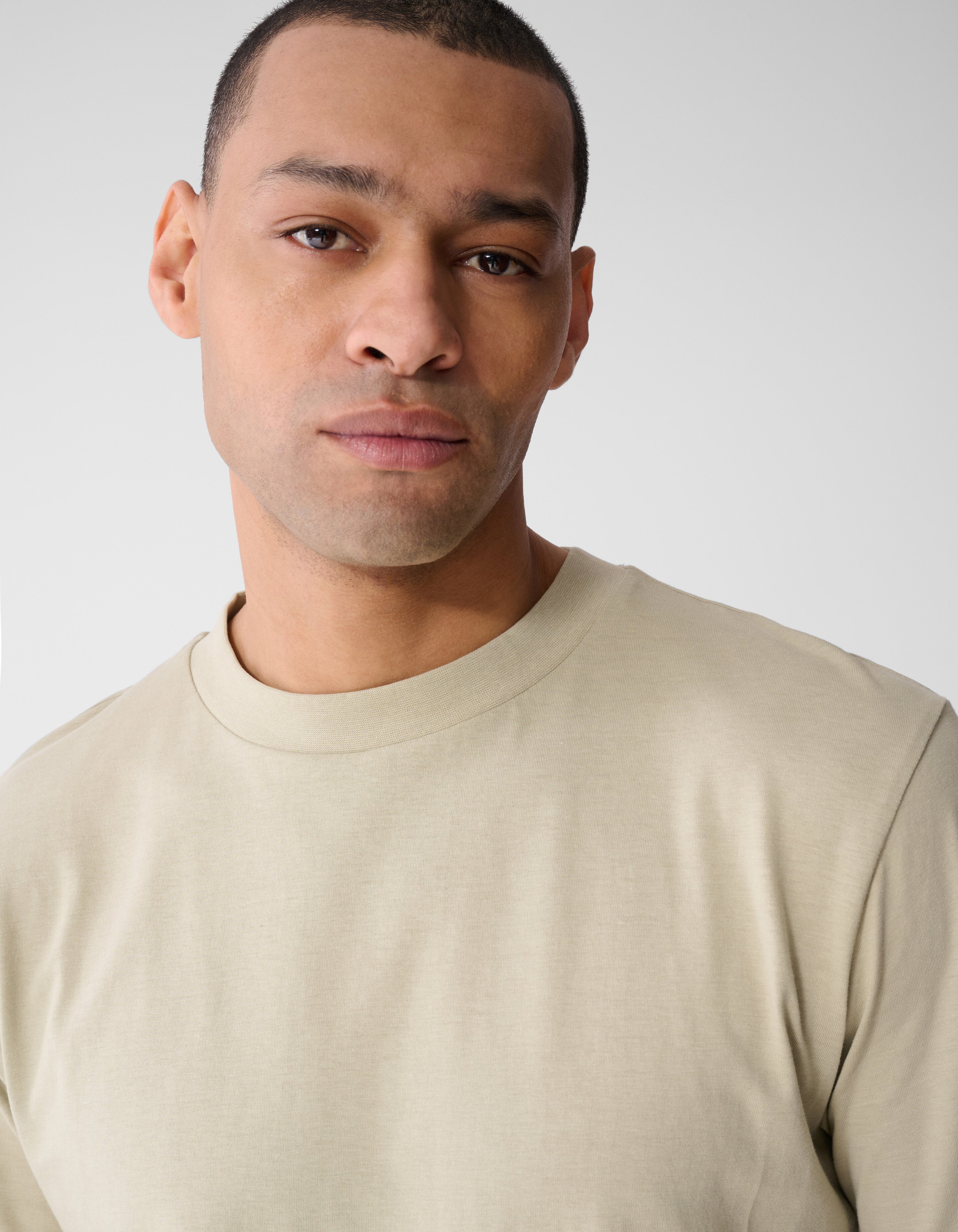 Organic Artwork T-shirt Lichtgroen SHOEBY MEN