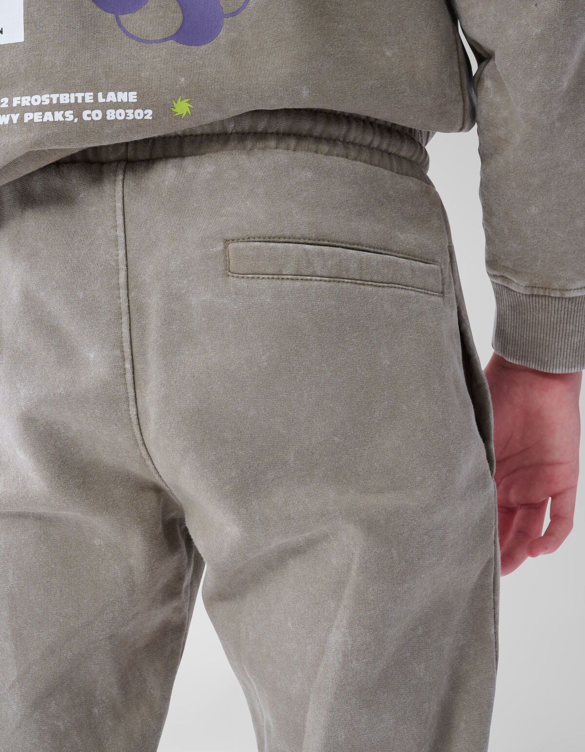 Washed Broek Taupe SHOEBY BOYS