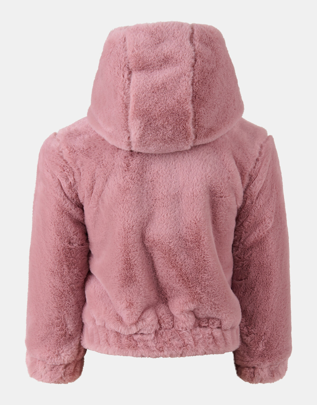 Korte Faux Fur Jas Lichtroze SHOEBY GIRLS