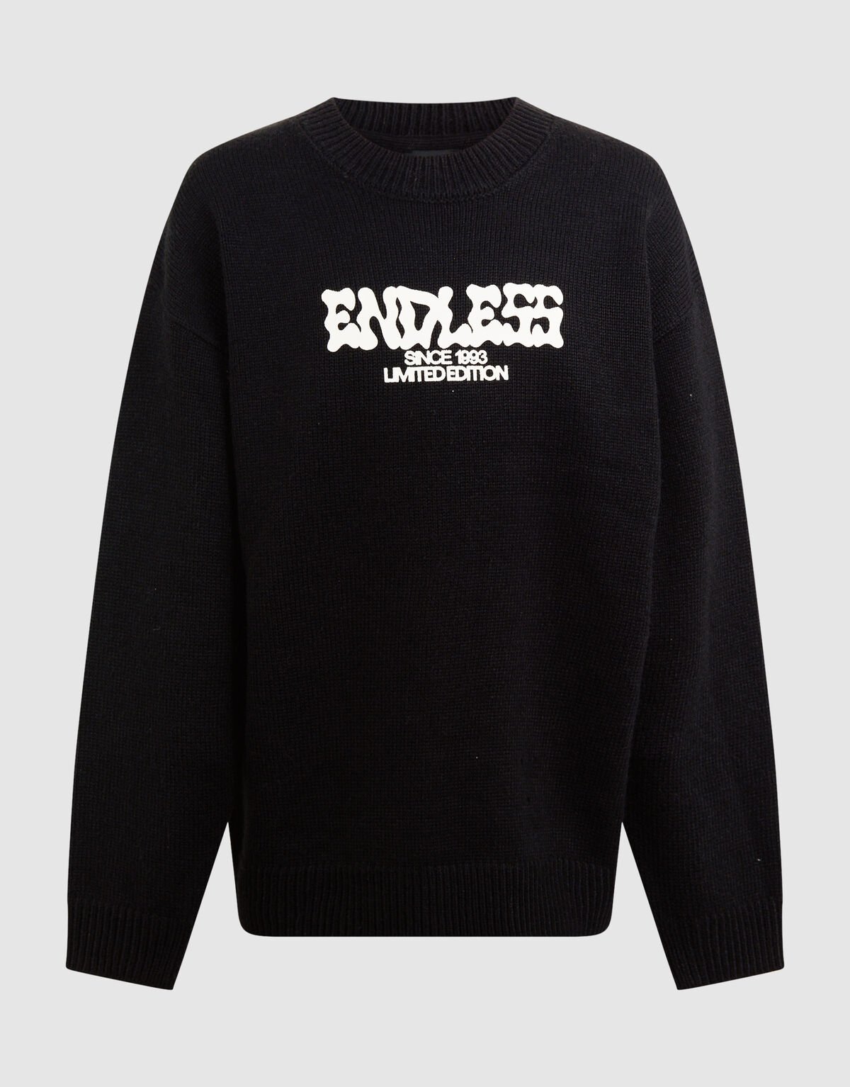 Endless Gebreide Trui Zwart SHOEBY BOYS