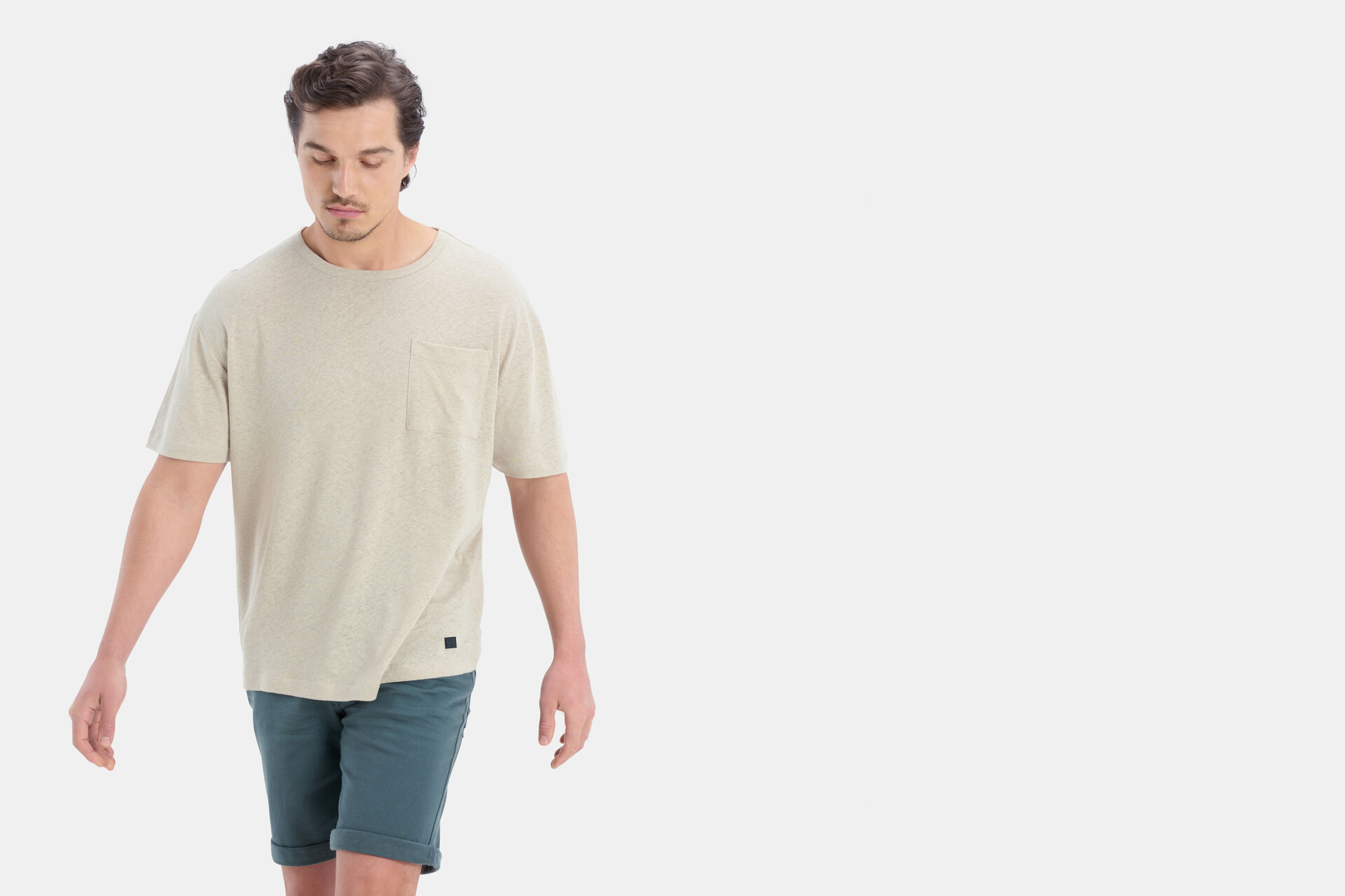 Linnen T-shirt REFILL