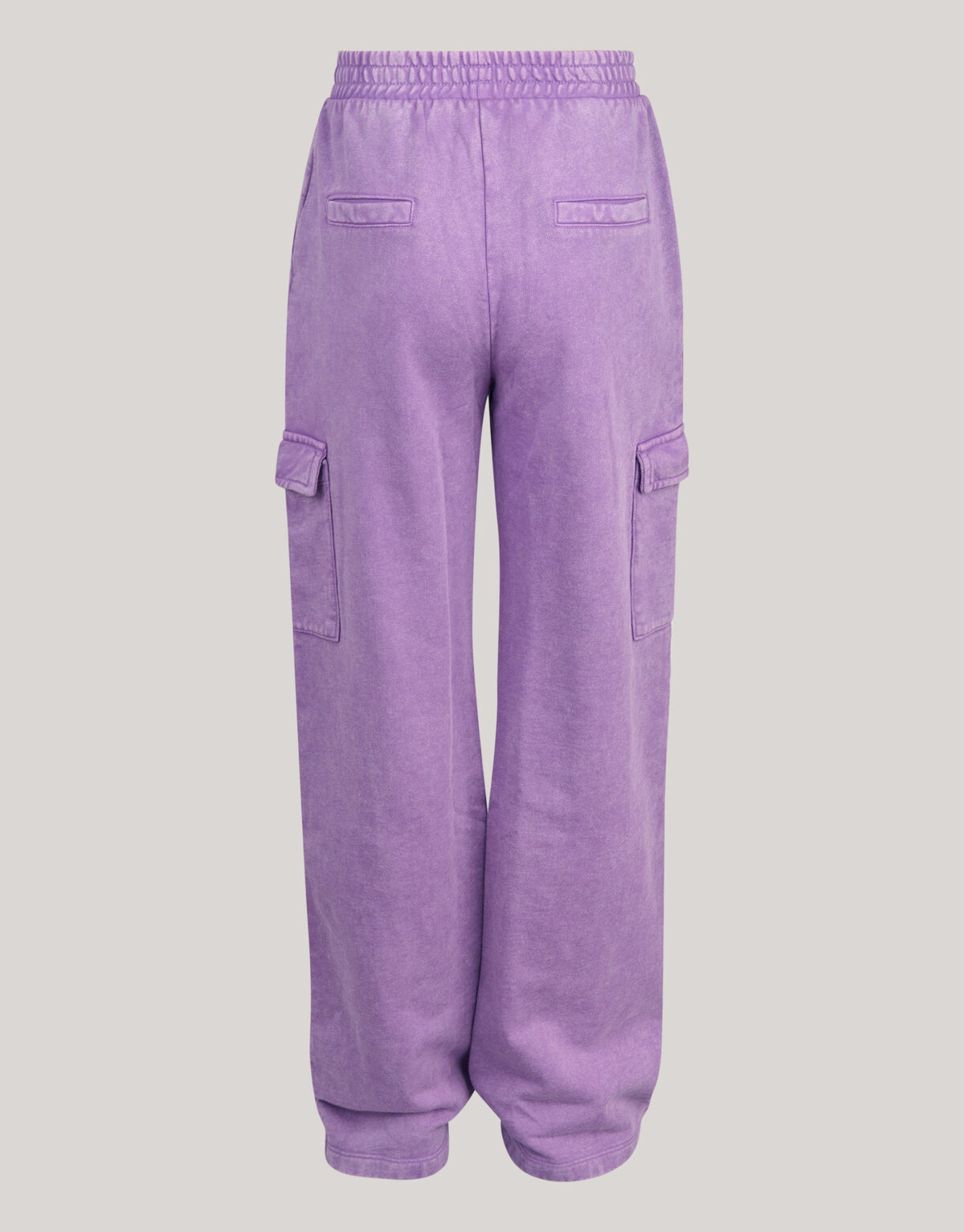 Cargo Wide Leg Broek Paars SHOEBY GIRLS