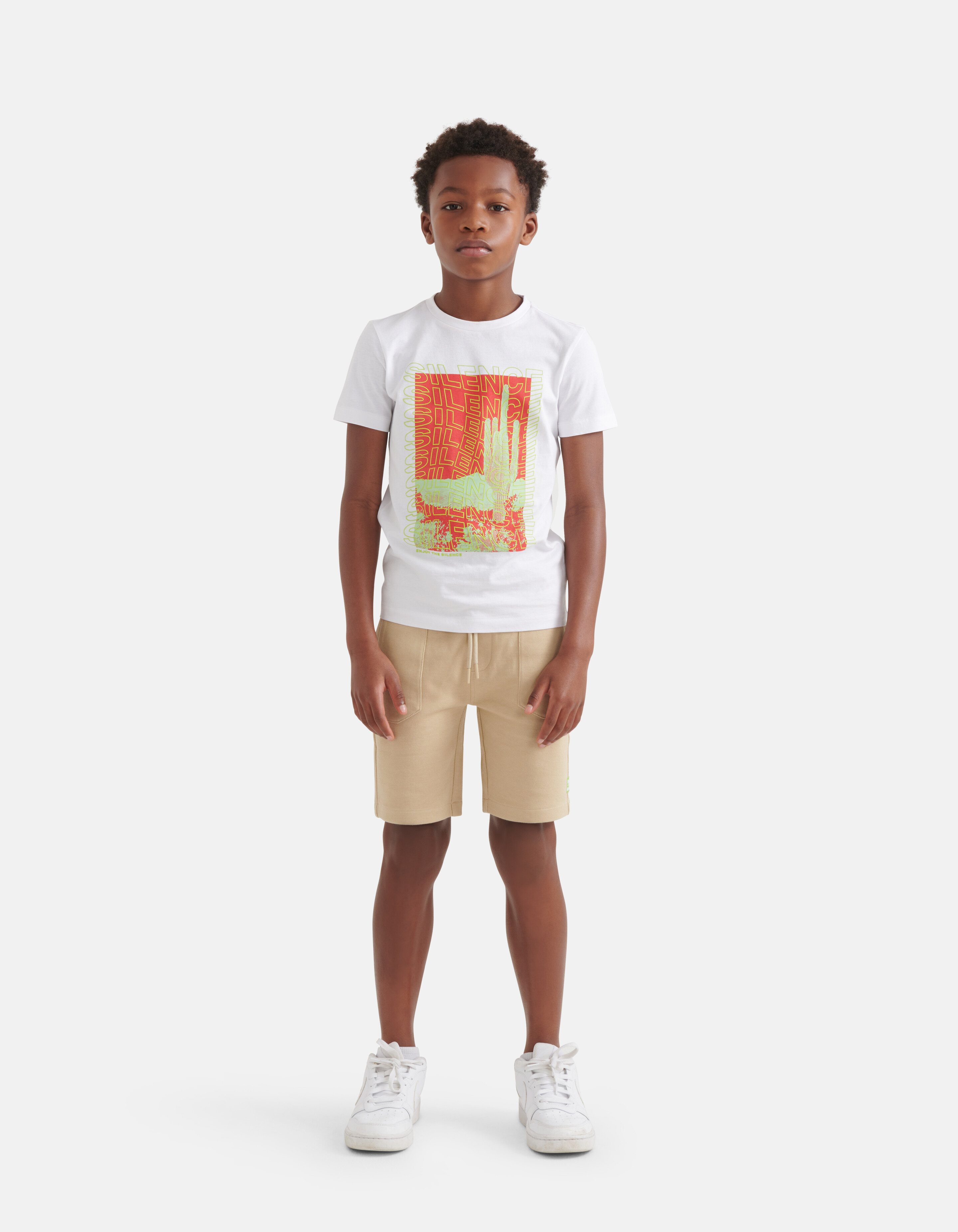 Structuur Short Beige SHOEBY BOYS