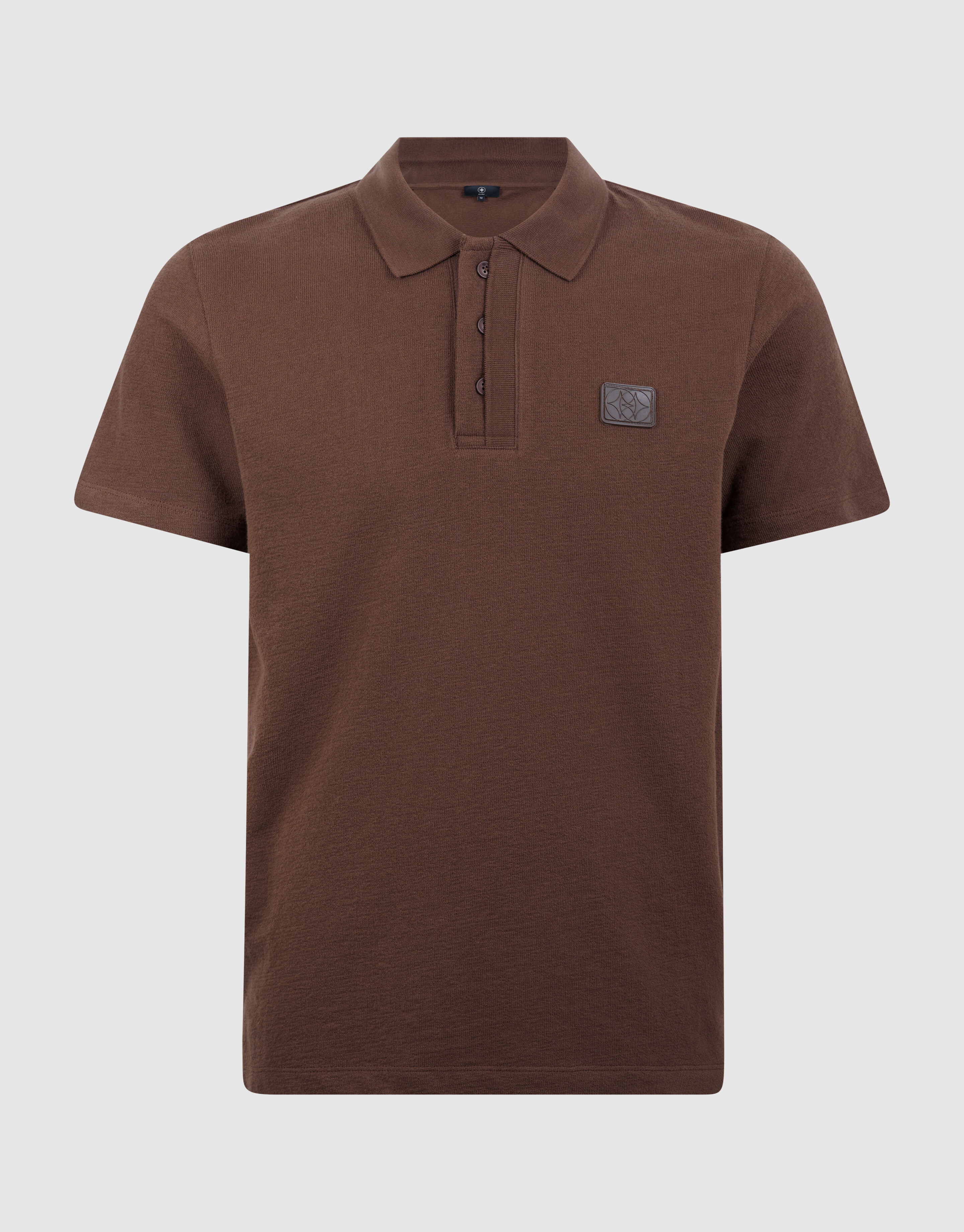 Spark Polo Donkerbruin SHOEBY MEN