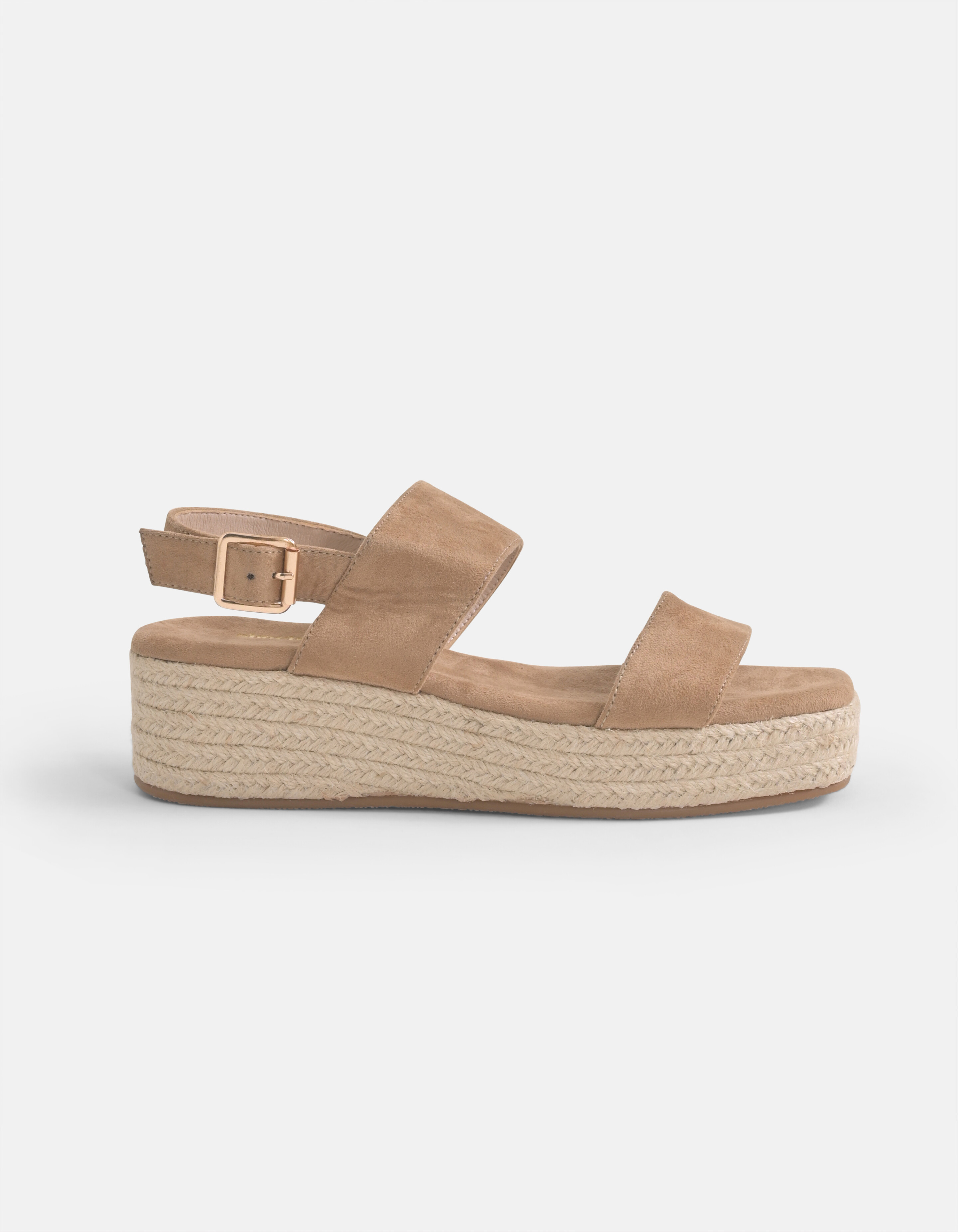 Espadrilles Sleehak Beige SHOEBY SHOES
