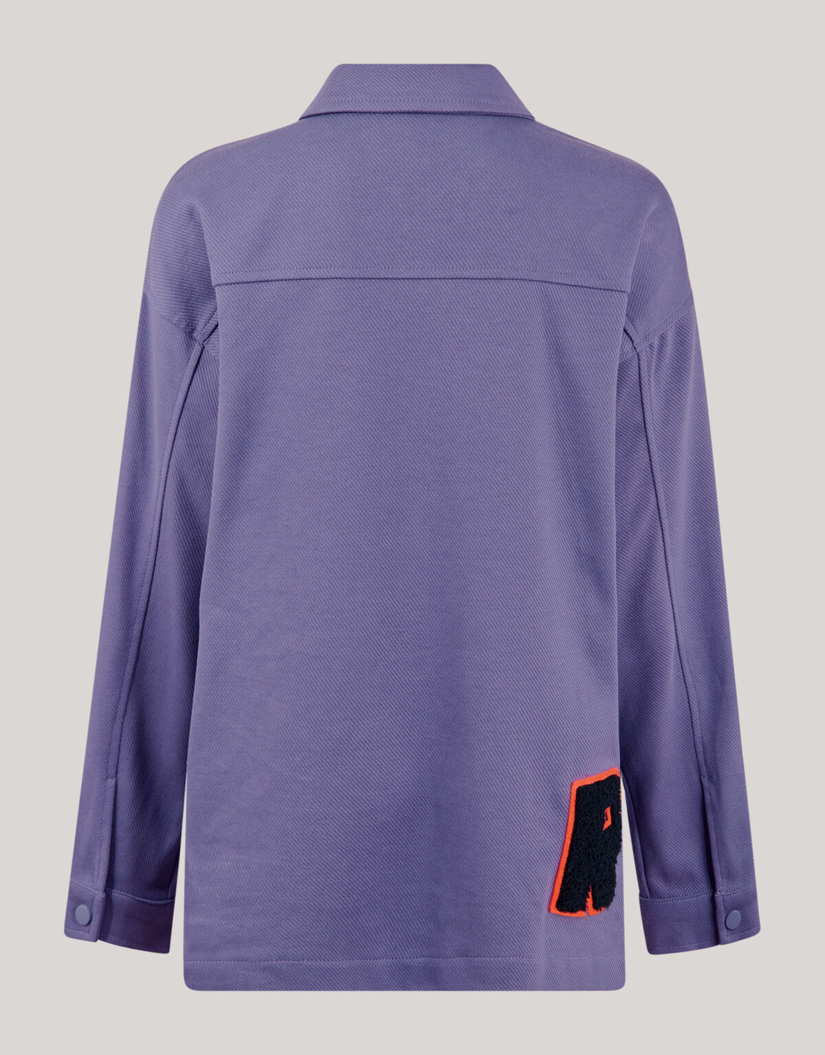 Towelling Patch Overshirt Paars SHOEBY BOYS