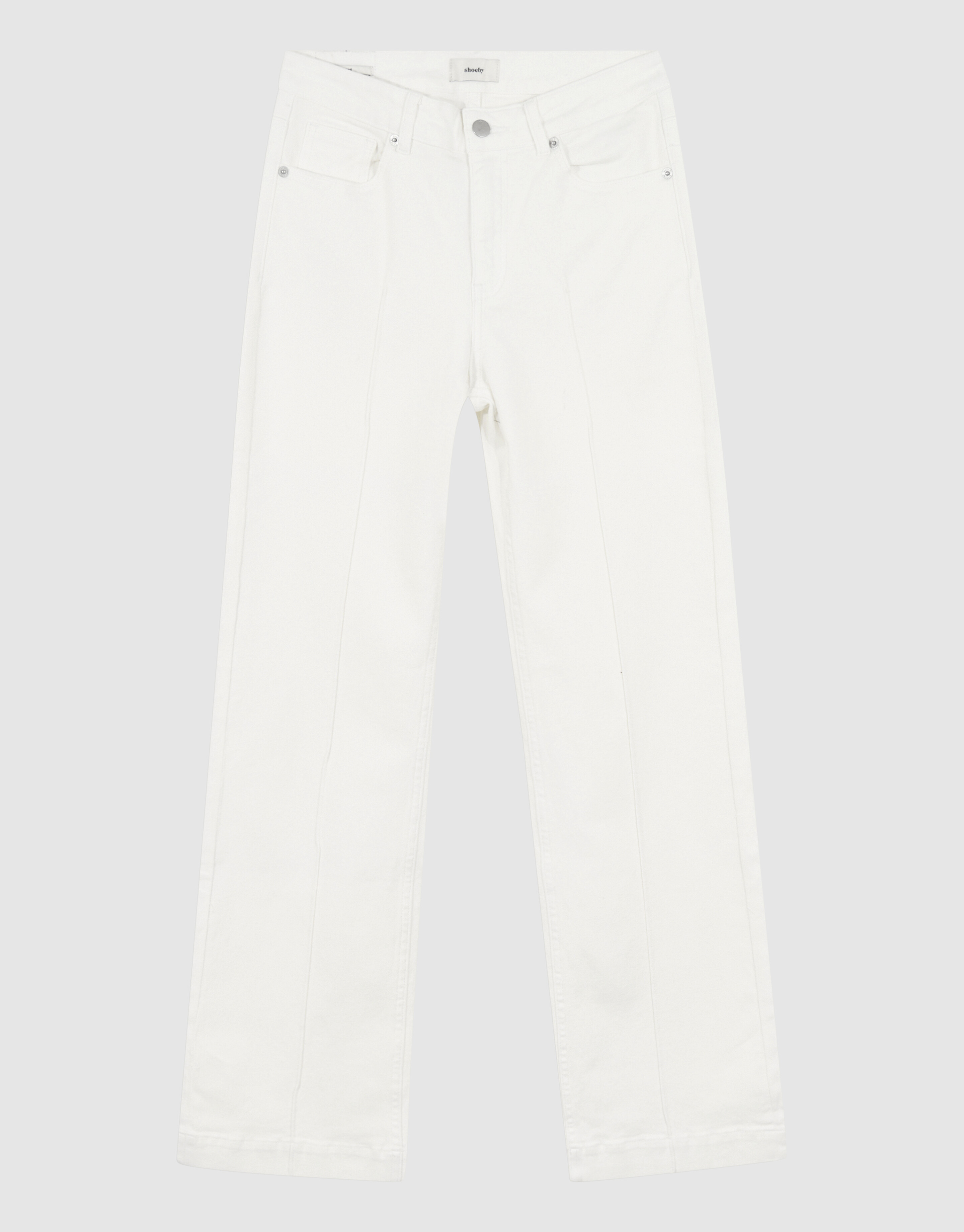 Flared Fit Jeans Gebroken Wit SHOEBY WOMEN