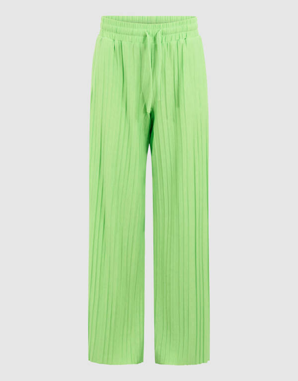 Pliss&eacute; Broek Lichtgroen SHOEBY GIRLS