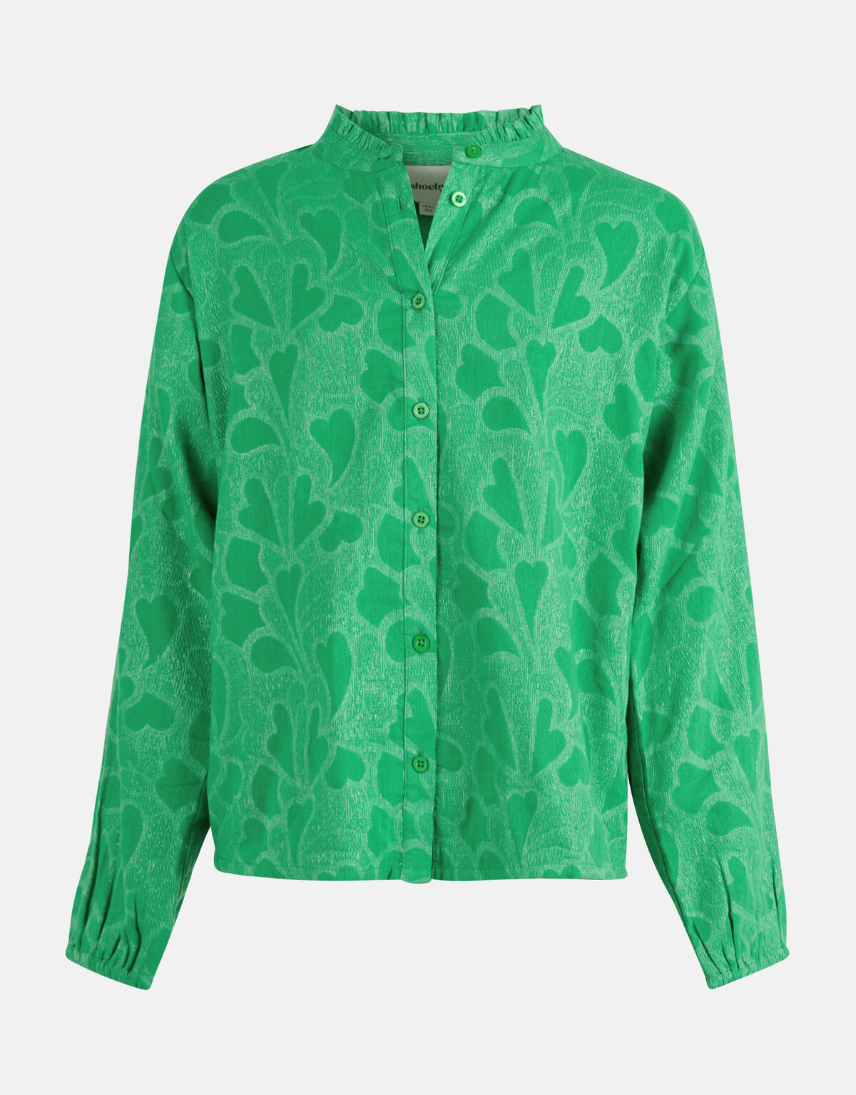Lurex Blouse Groen SHOEBY GIRLS