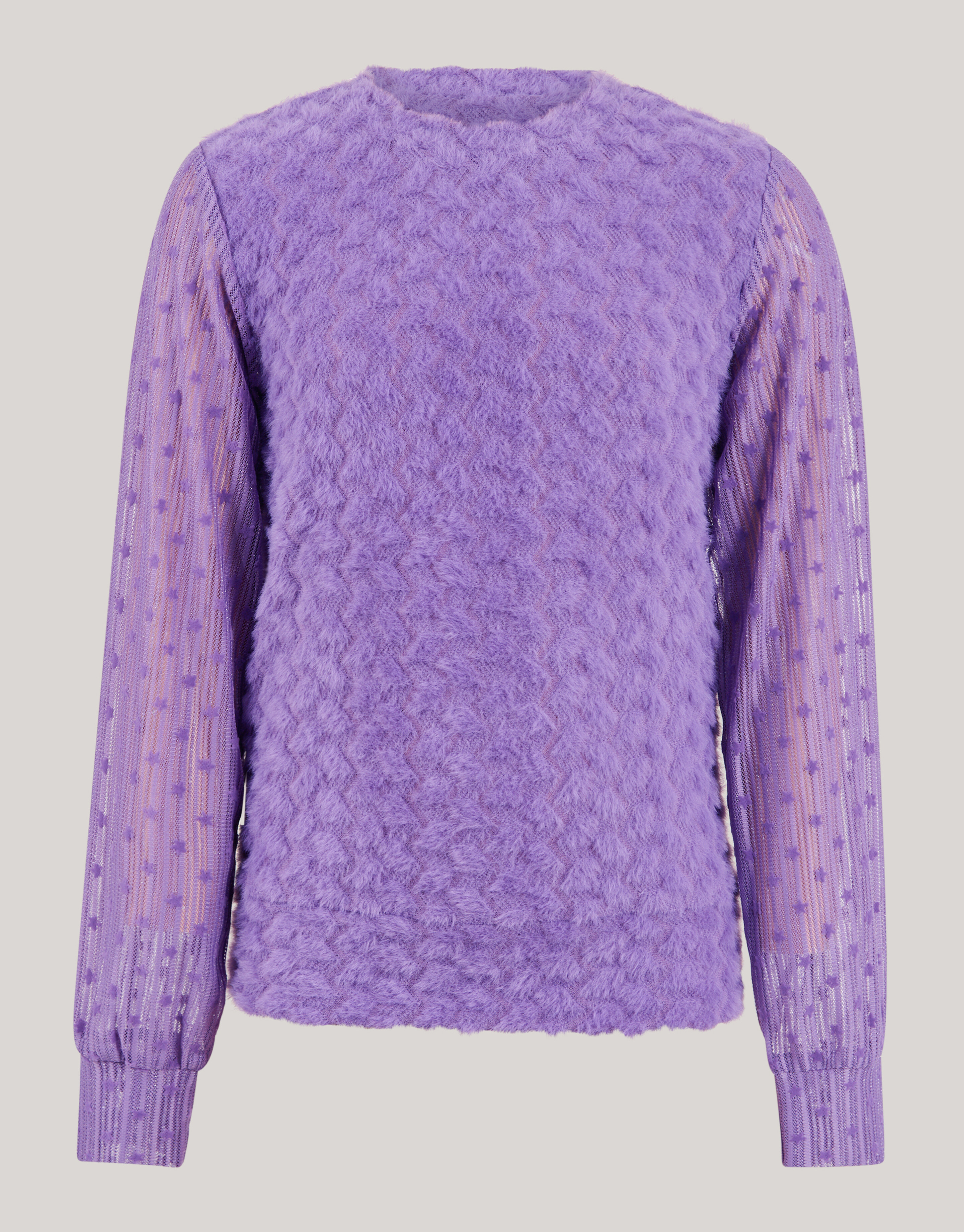 Mesh Top Paars SHOEBY GIRLS