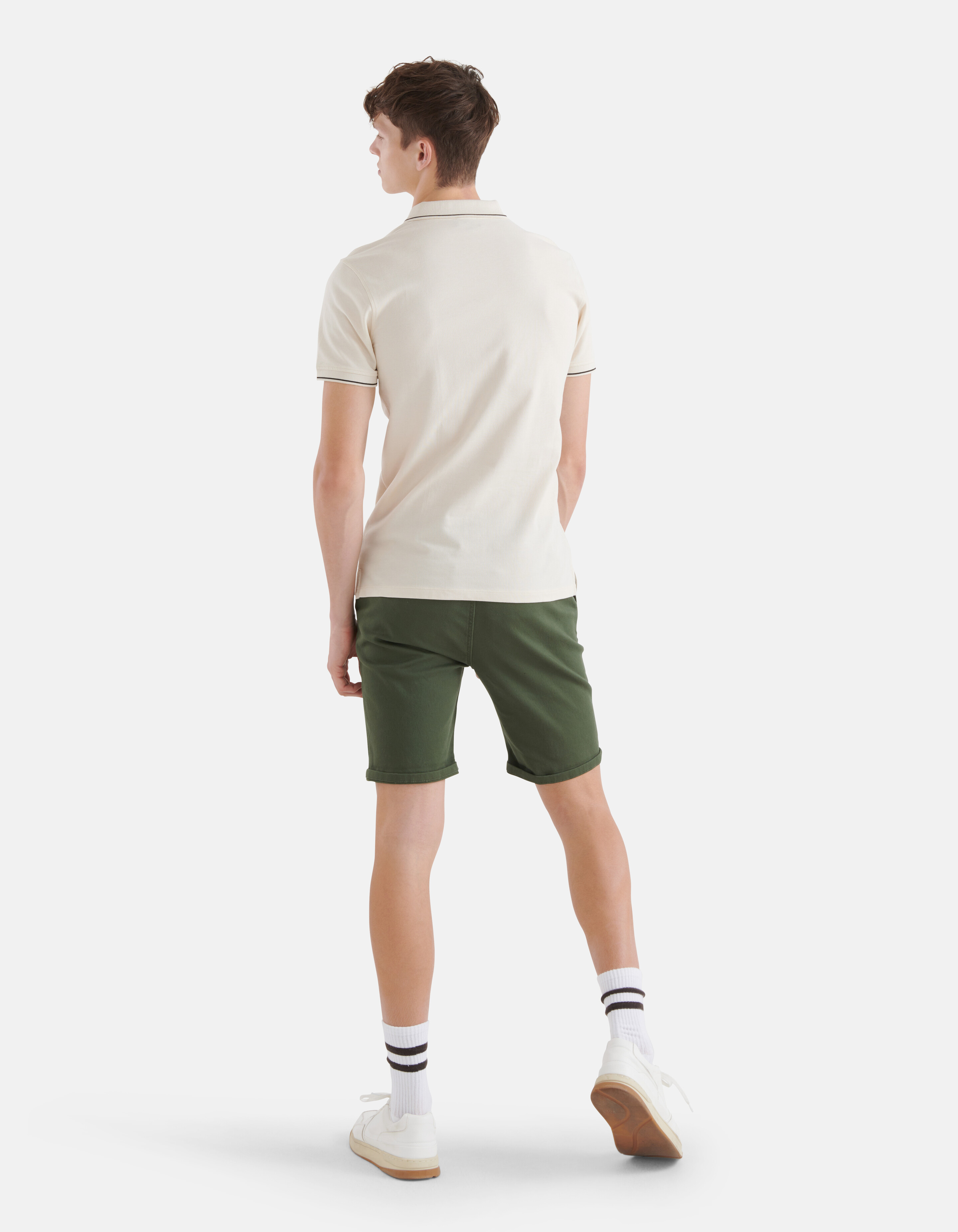 Basis Polo Gebroken Wit SHOEBY MEN