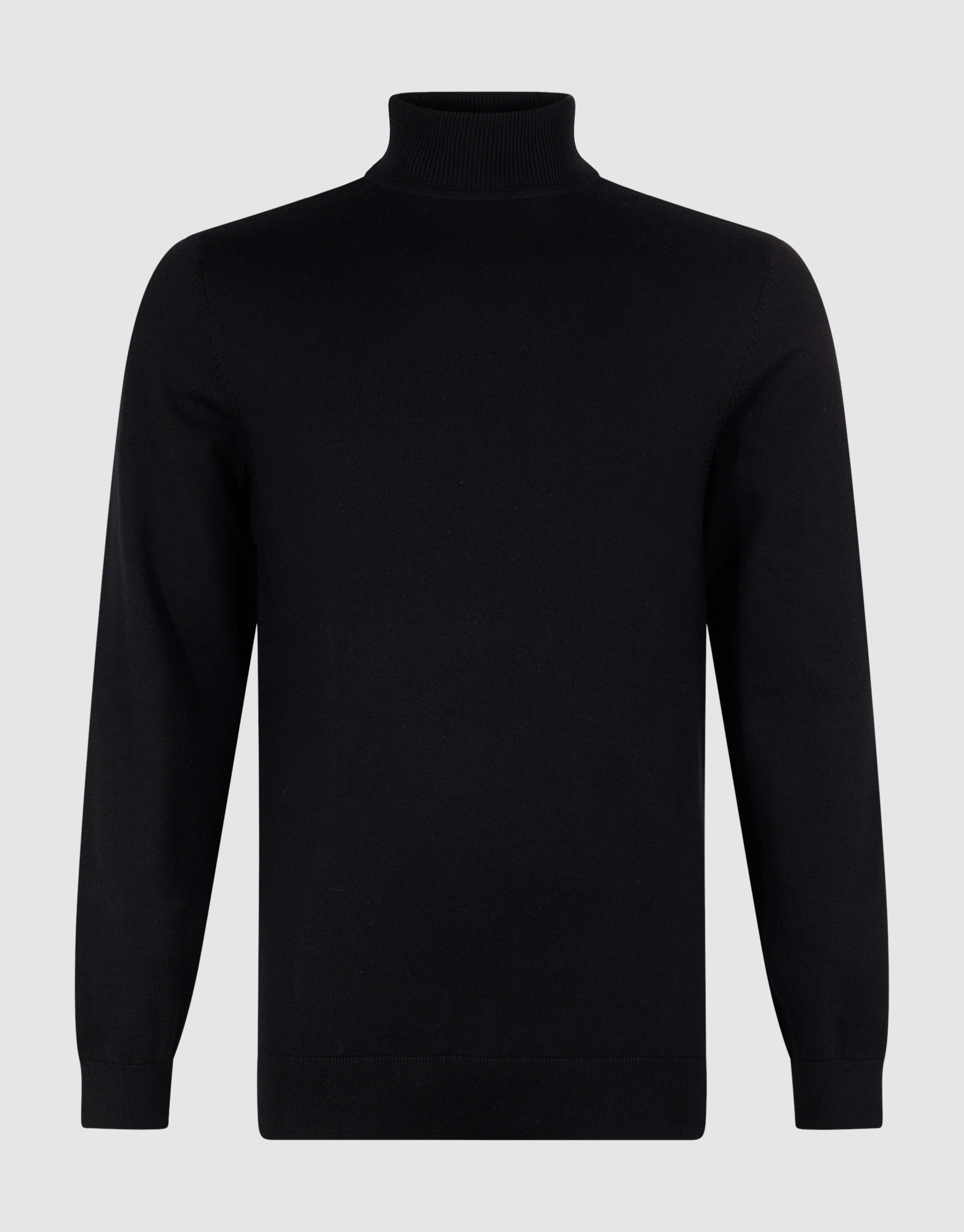 Gebreide Coltrui Zwart SHOEBY MEN