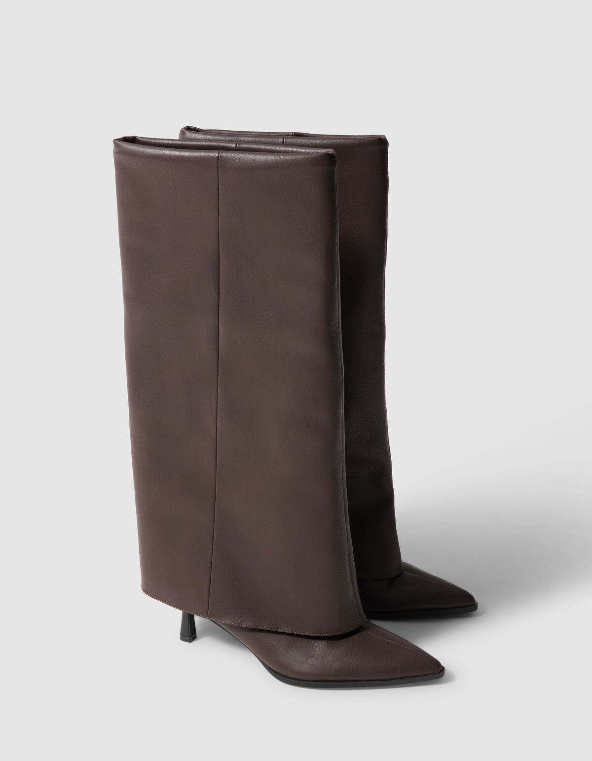Cover Hoge Laarzen Donkerbruin SHOEBY SHOES