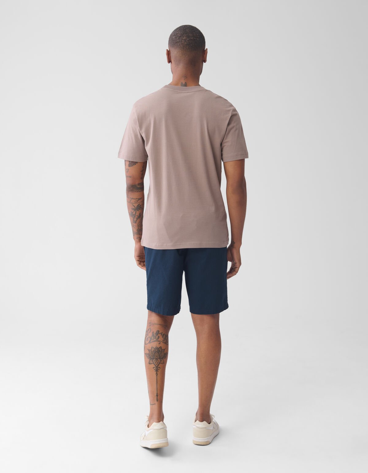 Embrace Artwork T-shirt Lichtbruin SHOEBY MEN