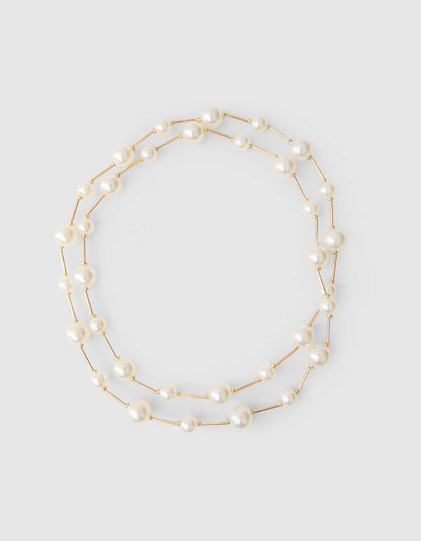 Parel Armband Goud SHOEBY ACCESSOIRES