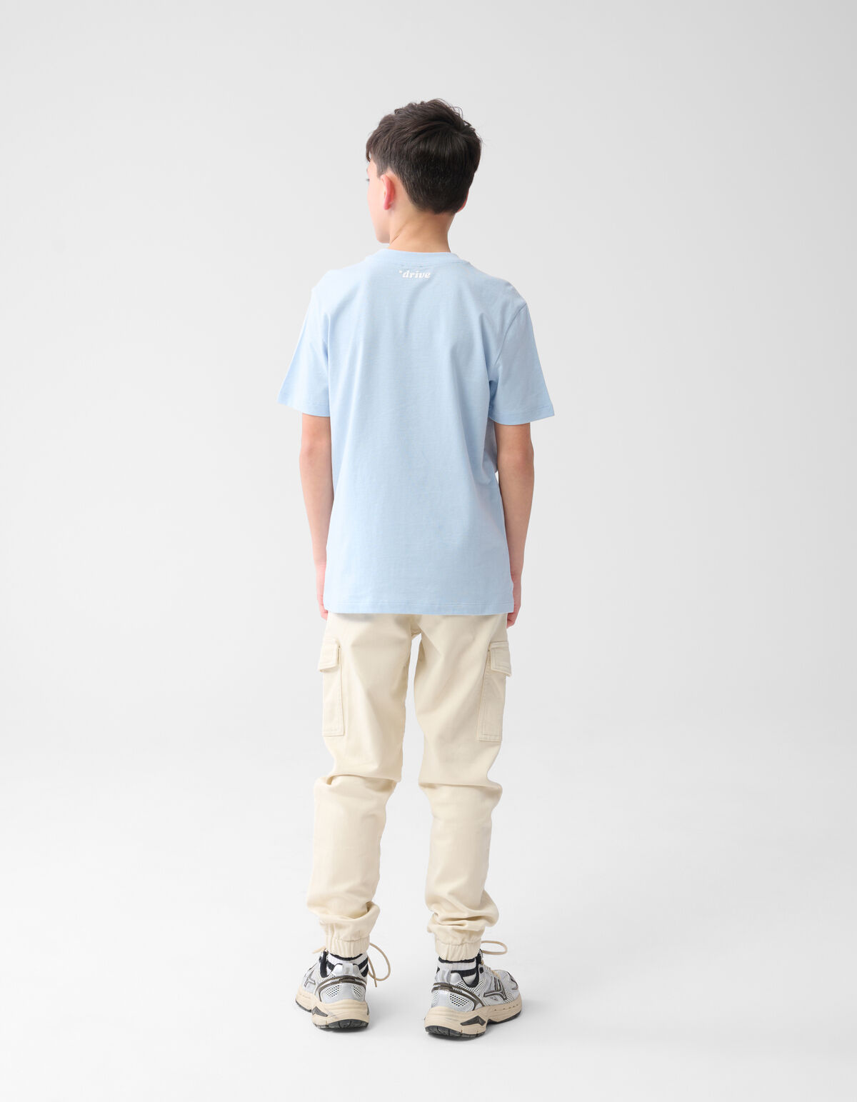 Artwork T-shirt Lichtblauw SHOEBY BOYS