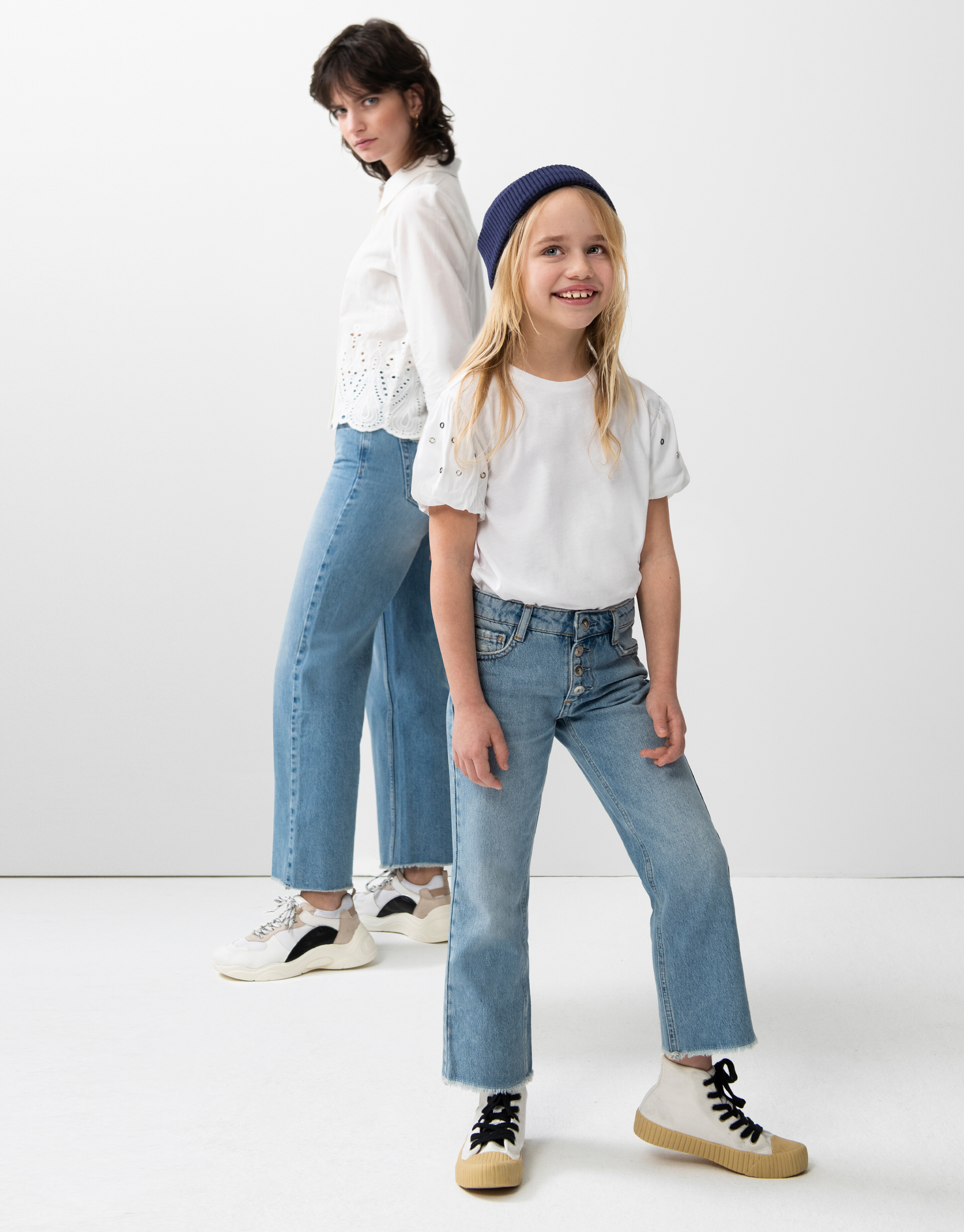 Loose Fit Jeans Bleached Jill&Mitch