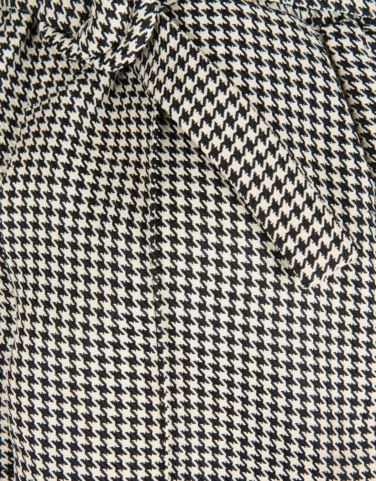 Pied-De-Poule Short Zwart/Wit SHOEBY GIRLS