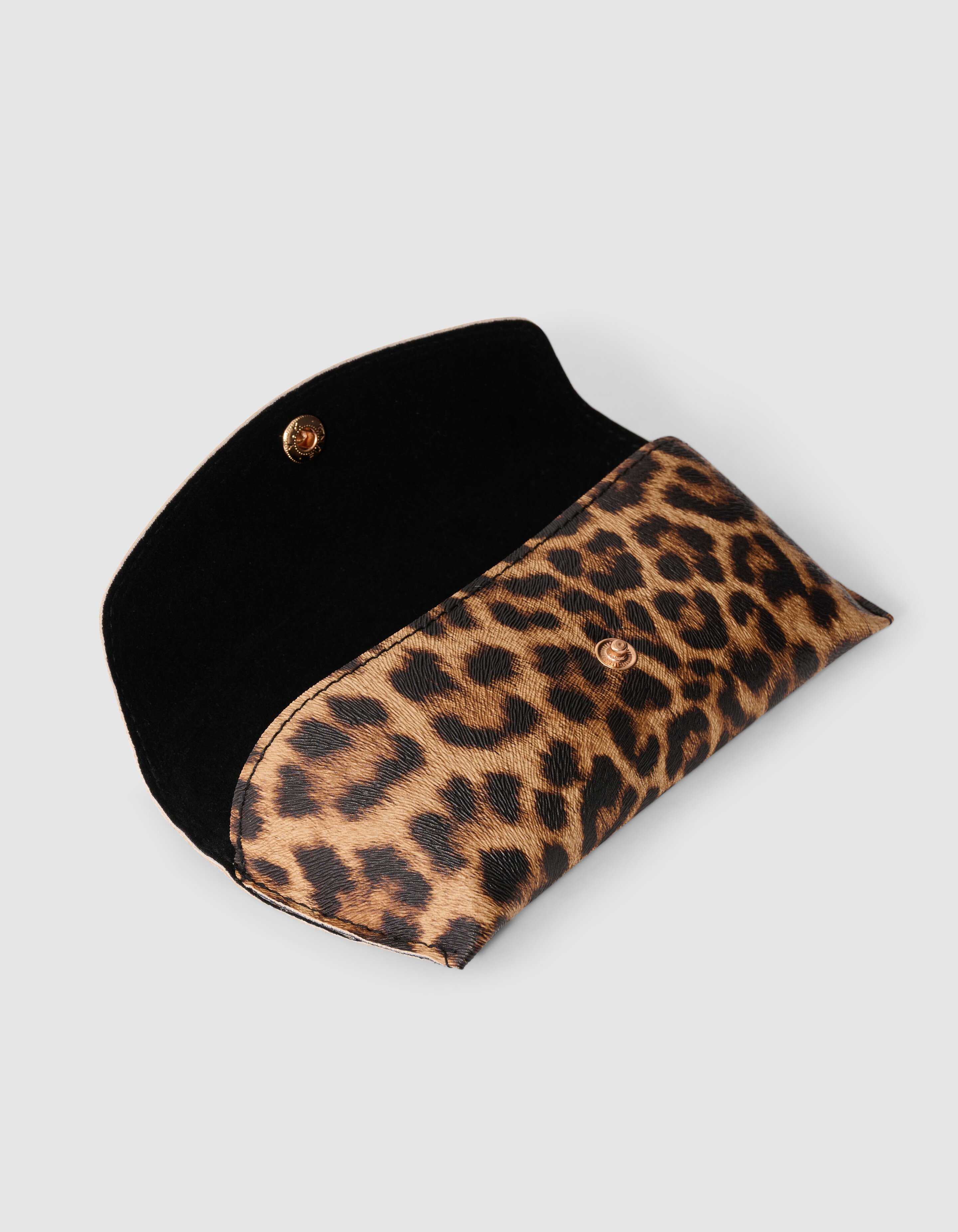 Leopard Zonnebrillen Pouch Bruin SHOEBY ACCESSOIRES