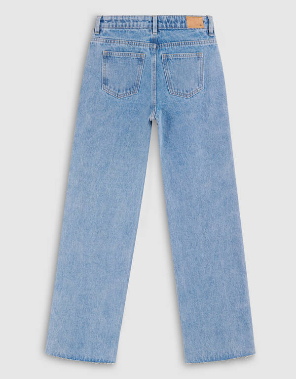 Strass Straight Fit Jeans Donkerblauw SHOEBY GIRLS