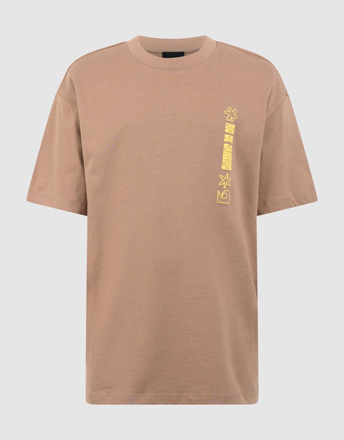 Holiday Artwork T-shirt Lichtbruin SHOEBY BOYS