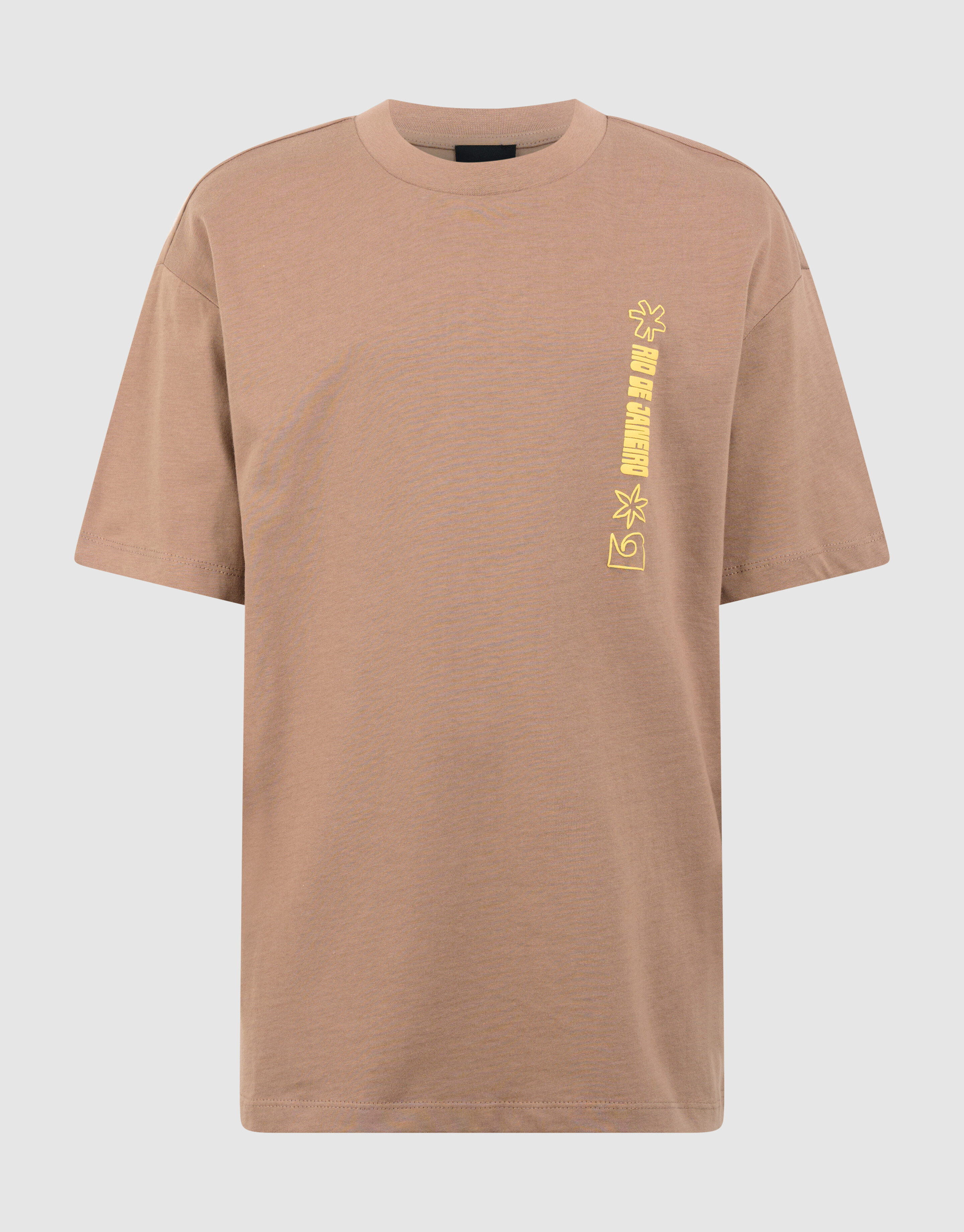 Holiday Artwork T-shirt Lichtbruin SHOEBY BOYS