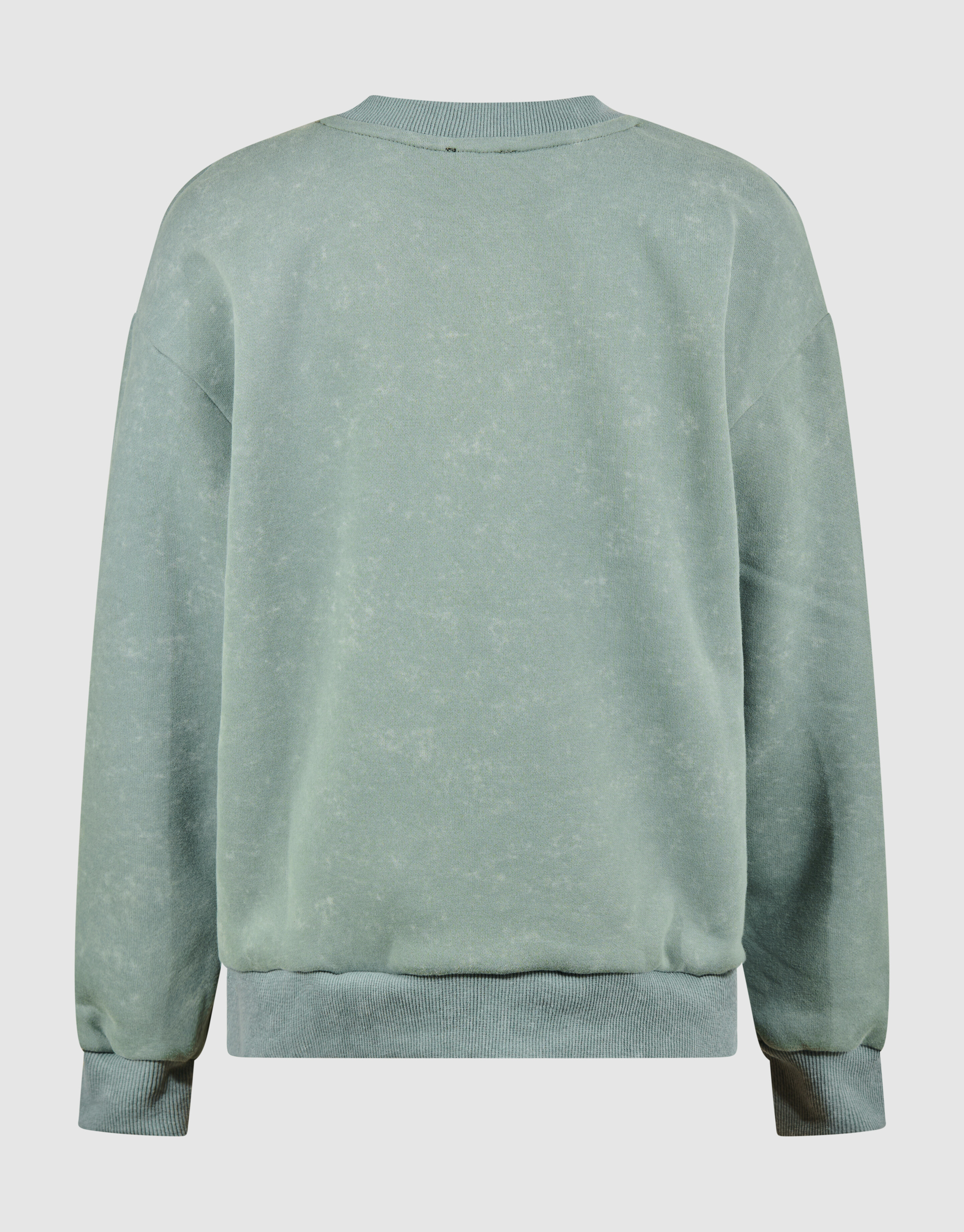Printed Smiley Sweater Groen SHOEBY BOYS