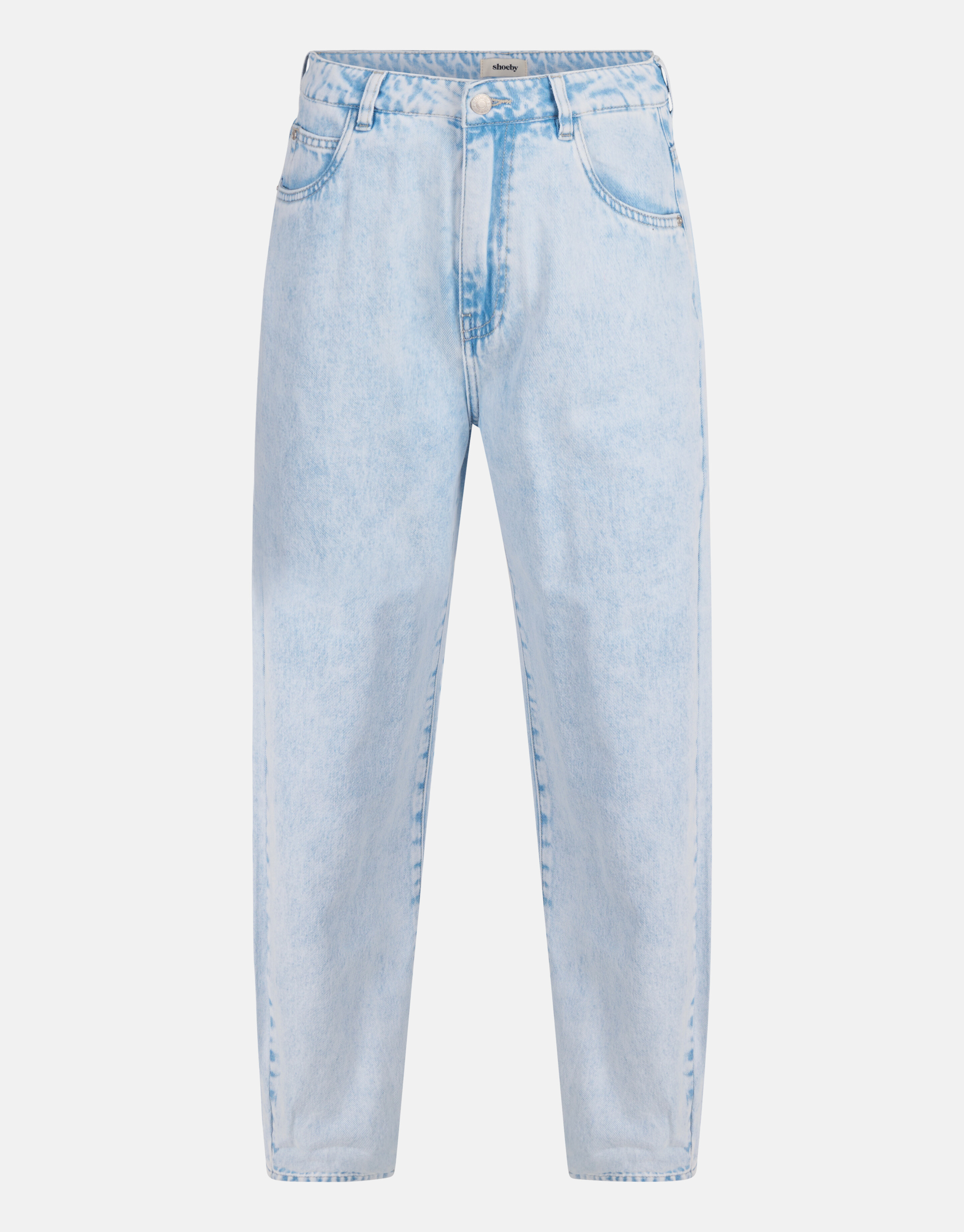 Barrel Leg Jeans Bleached L28 SHOEBY WOMEN