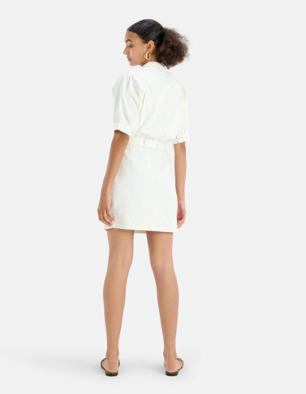Witte Denim Jurk EKSEPT