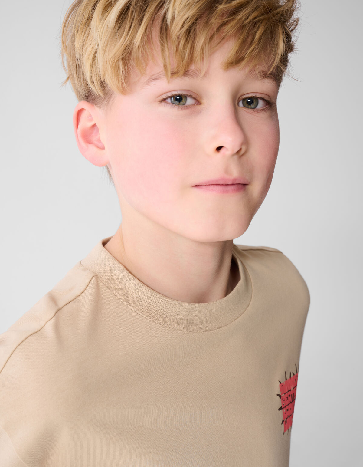 Limonata Artwork T-shirt Zand SHOEBY BOYS