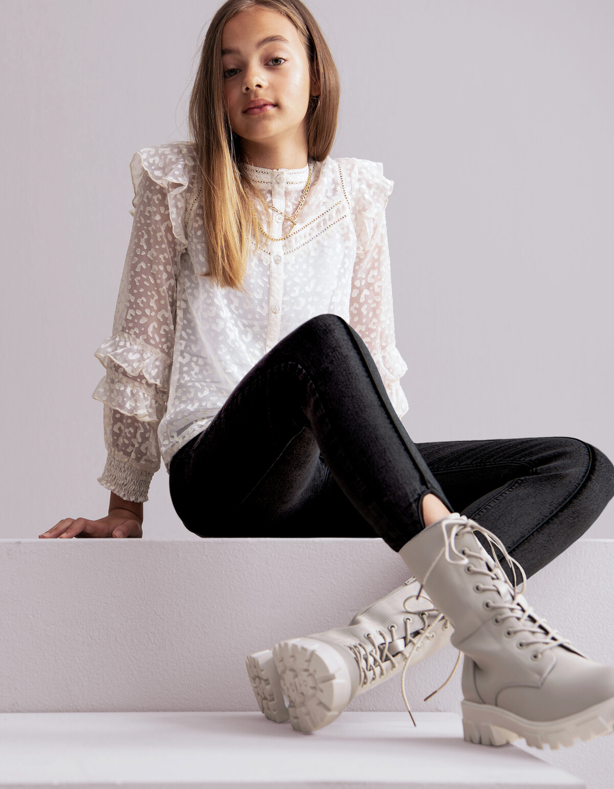 Lucy Denim Legging JILL&MITCH