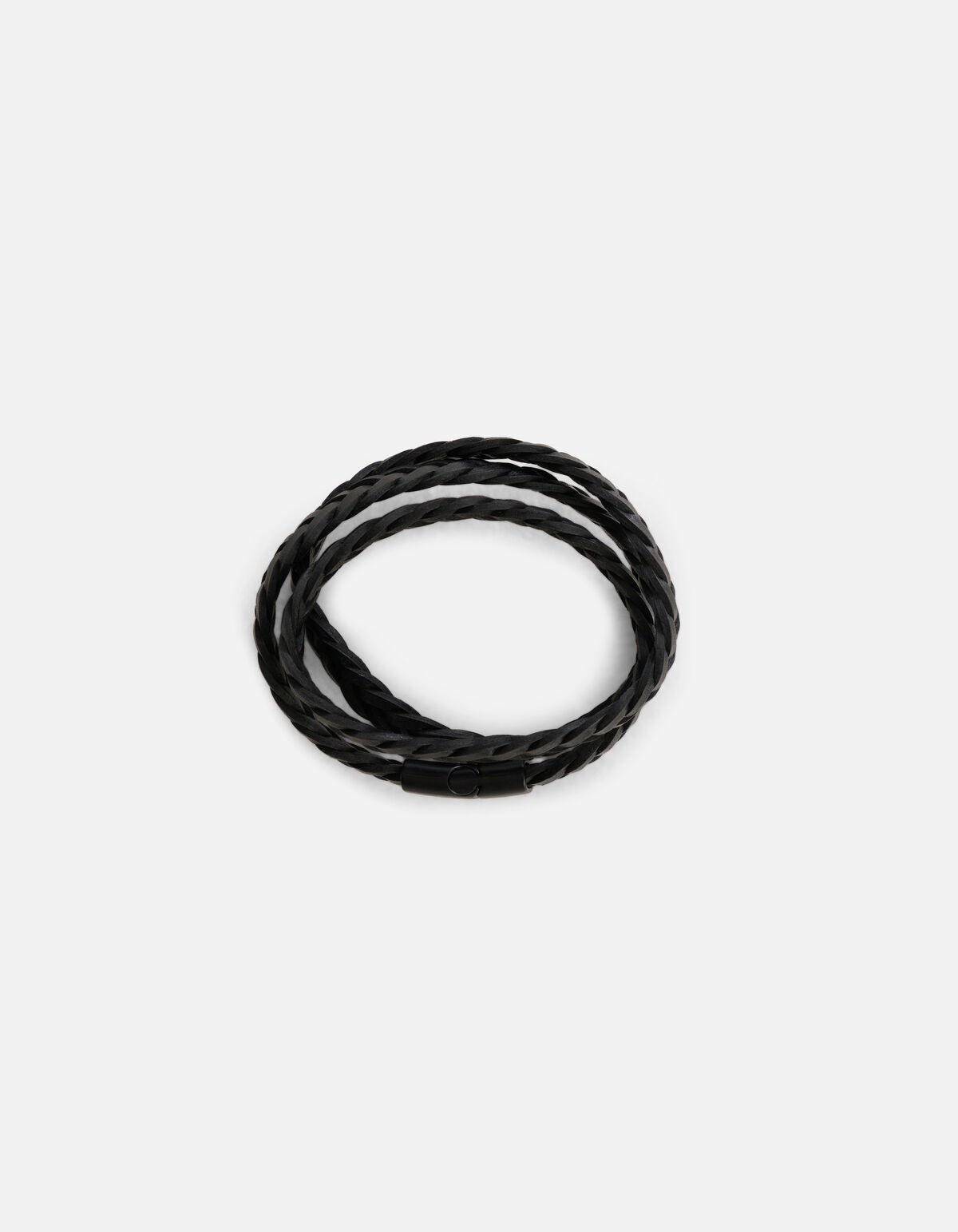 Leren Armband Zwart SHOEBY ACCESSOIRES
