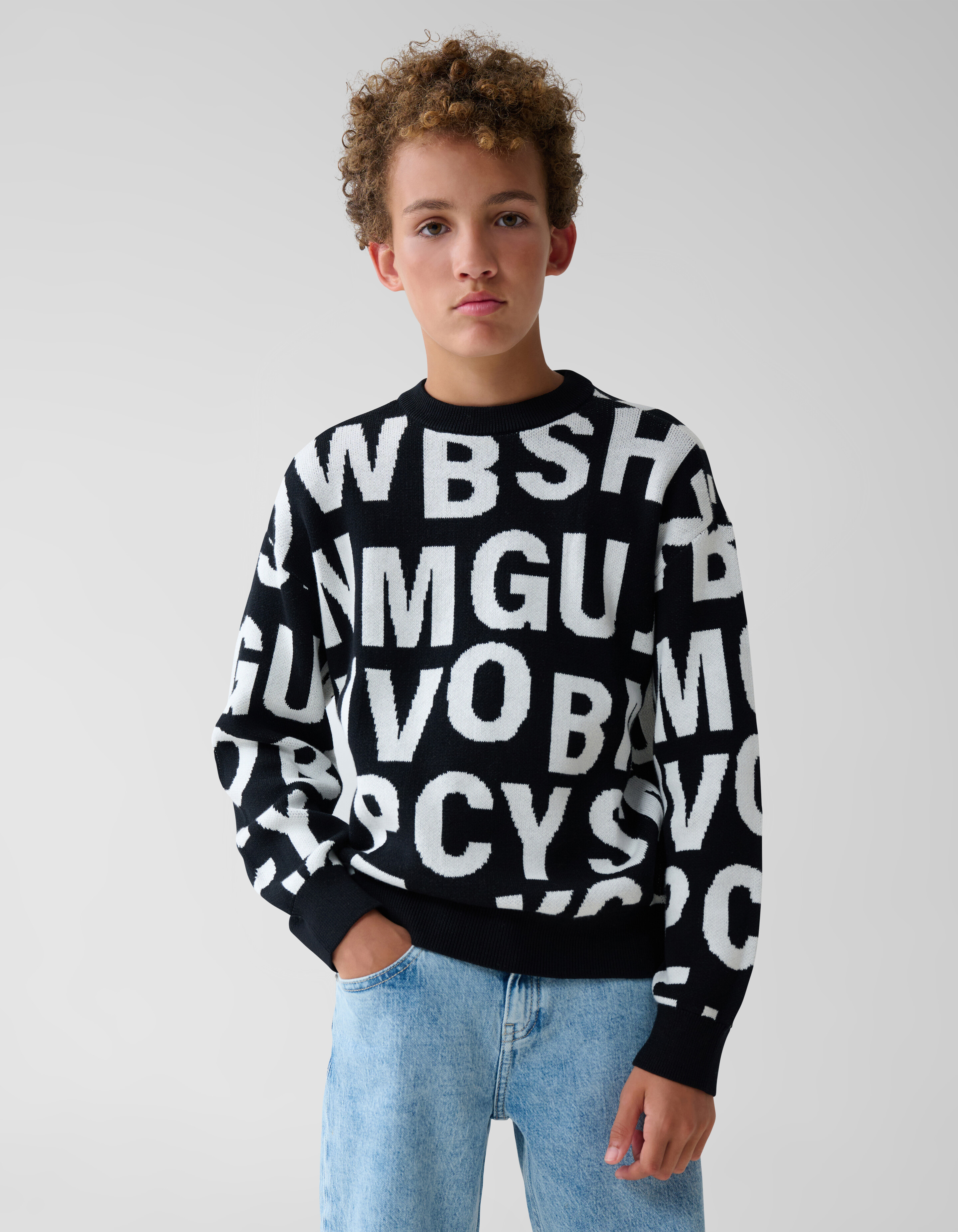 Artwork Trui Zwart SHOEBY BOYS
