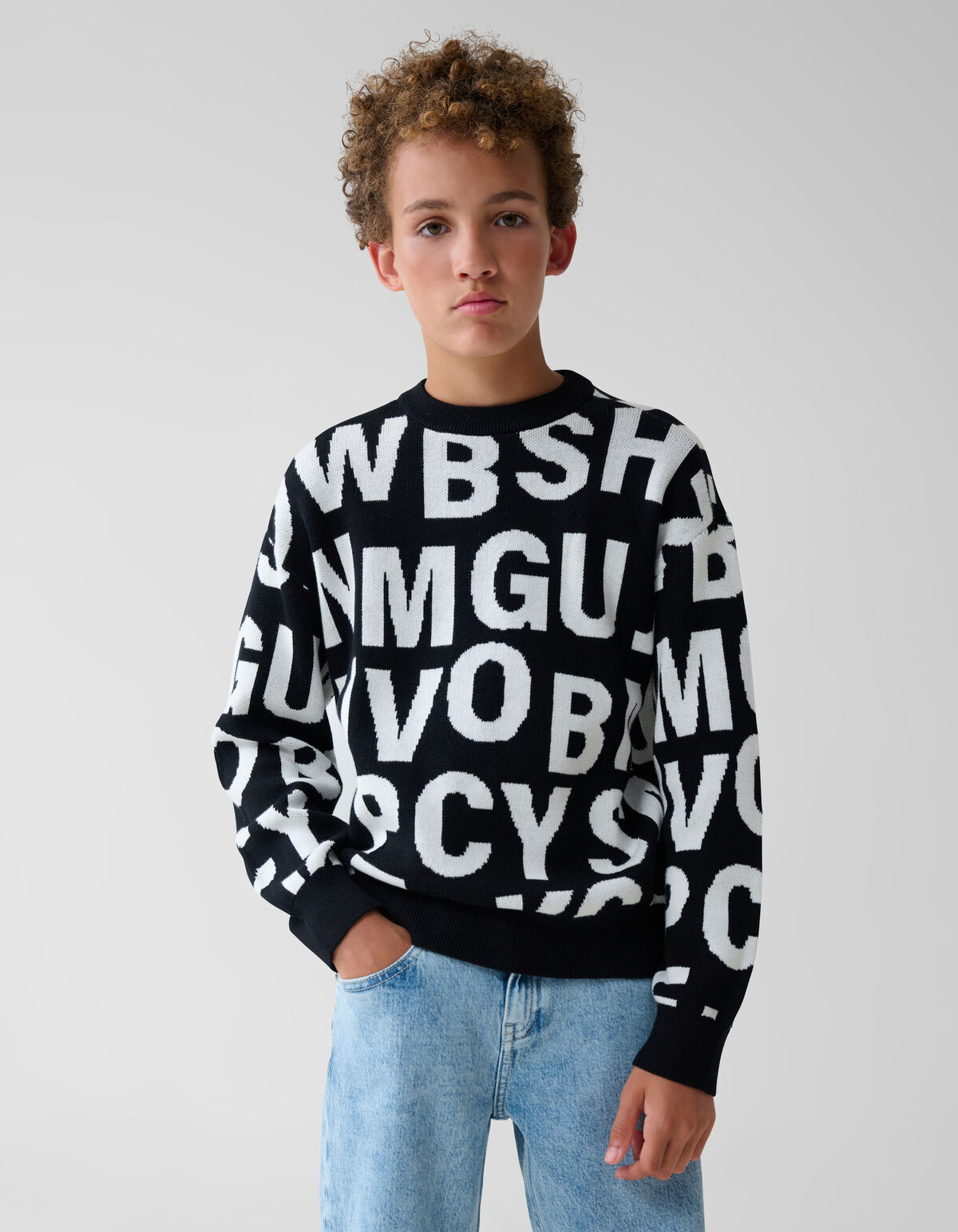 Artwork Trui Zwart SHOEBY BOYS