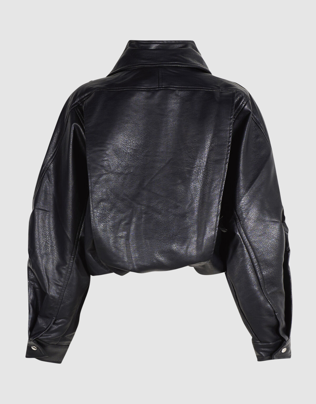 Faux Leather Funnel Neck Jack Zwart SHOEBY WOMEN