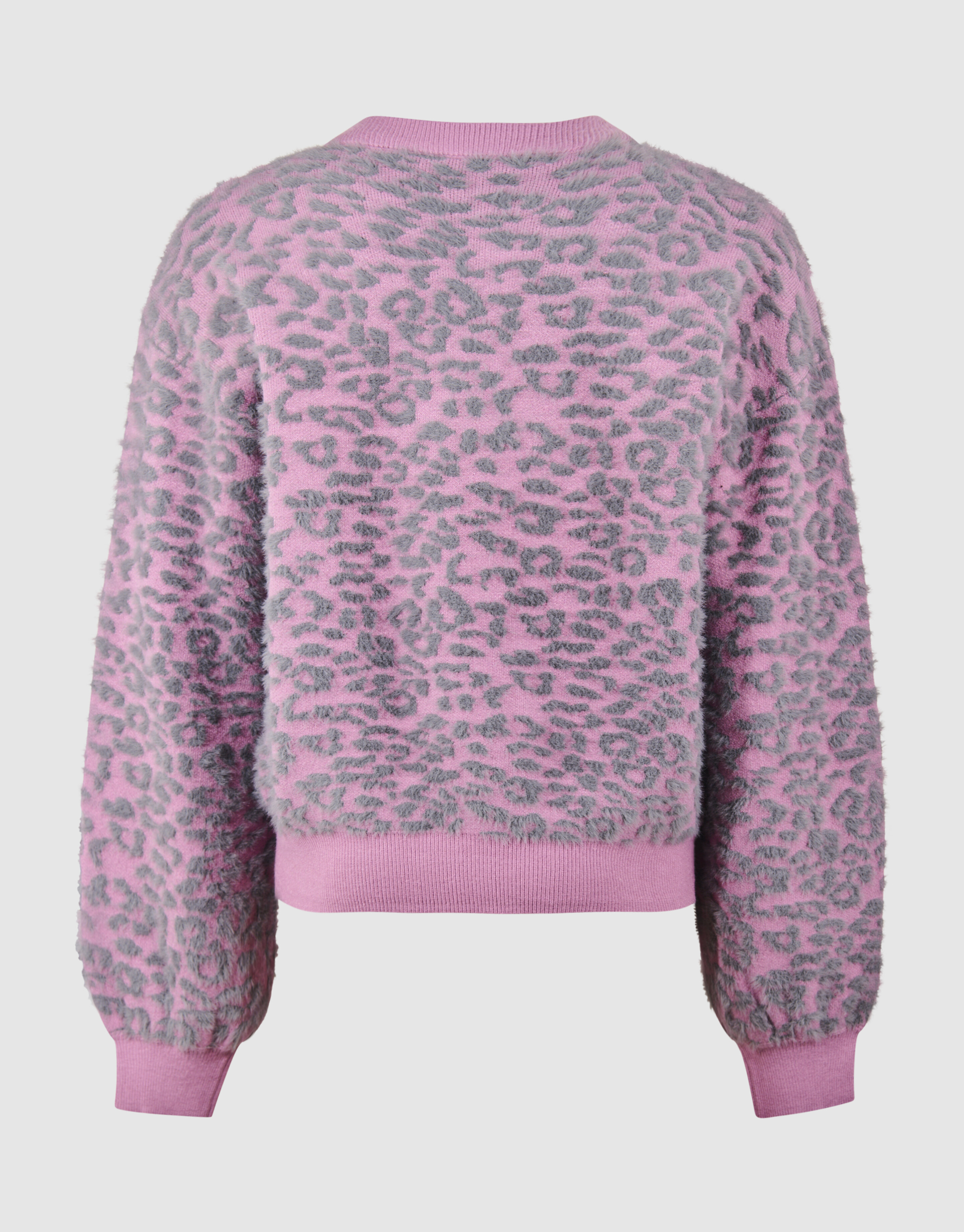 Leopard Knit Trui Roze SHOEBY GIRLS
