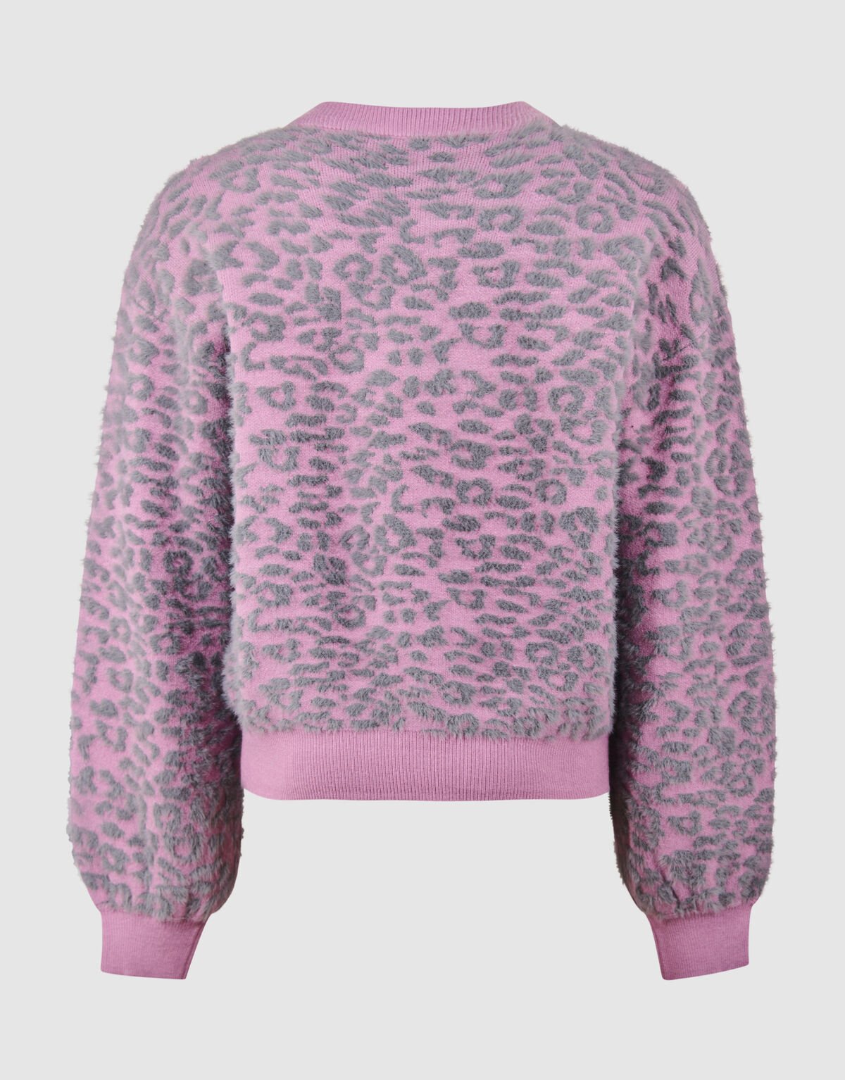 Leopard Knit Trui Roze SHOEBY GIRLS
